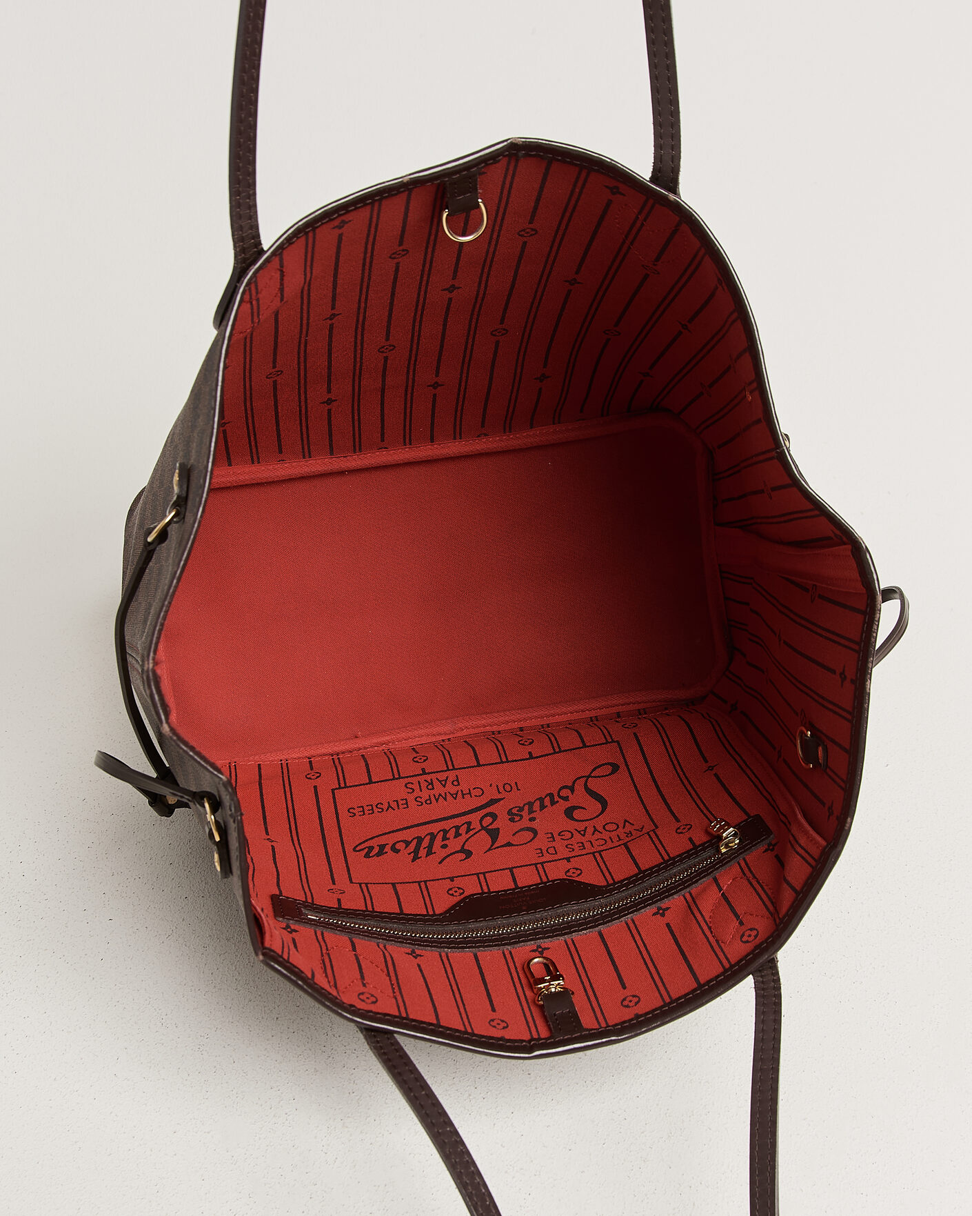 Hombres | Pre-Owned & Vintage Bags | Louis Vuitton Pre-Owned | Nevelfull MM Damier Ebene
