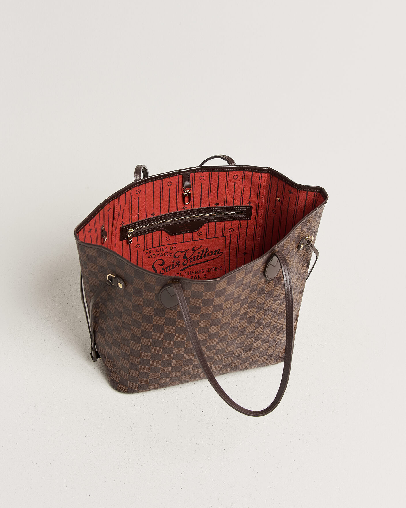 Hombres | Pre-Owned & Vintage Bags | Louis Vuitton Pre-Owned | Nevelfull MM Damier Ebene