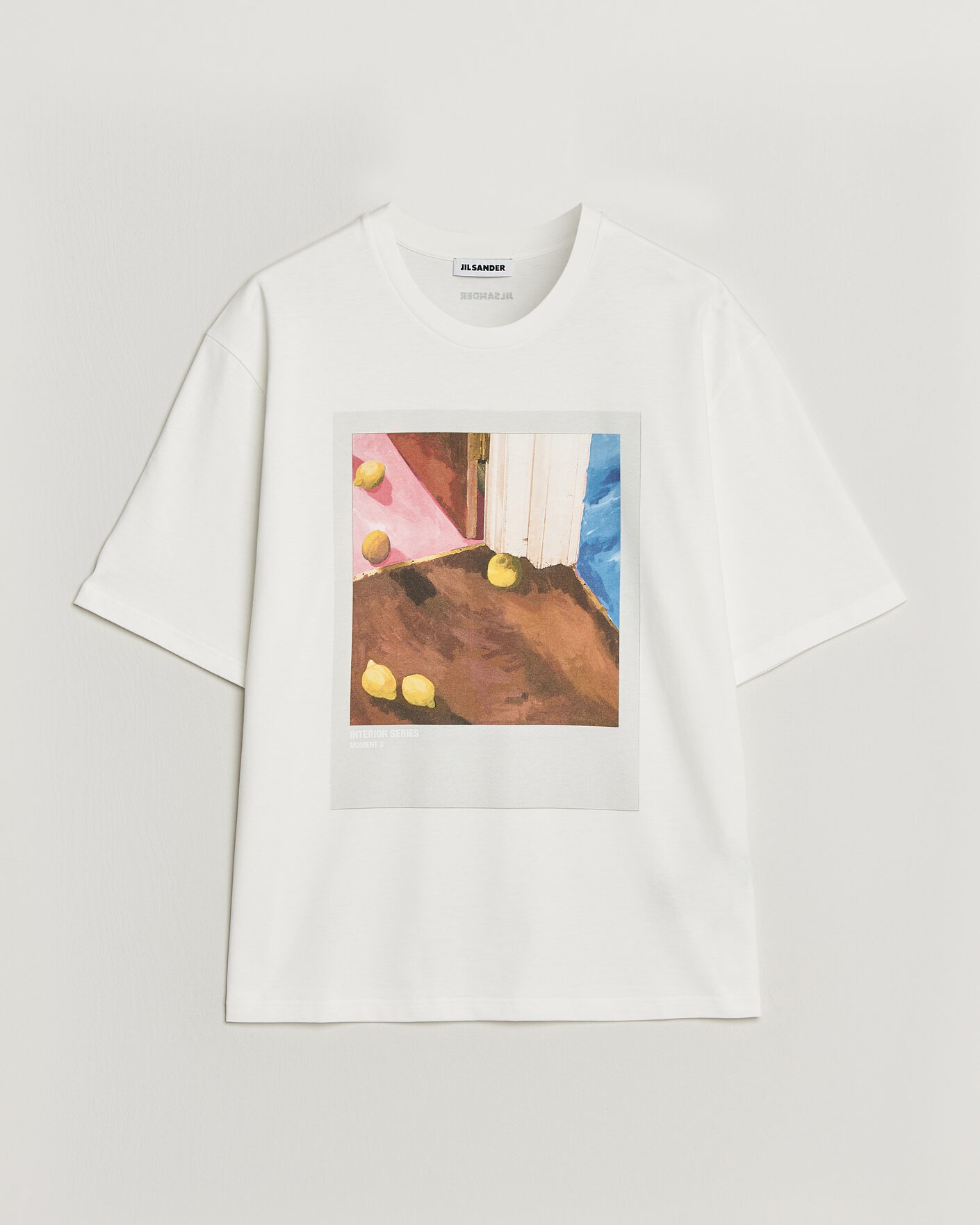 Hombres | Camisetas | Jil Sander | Photo Print T-Shirt White
