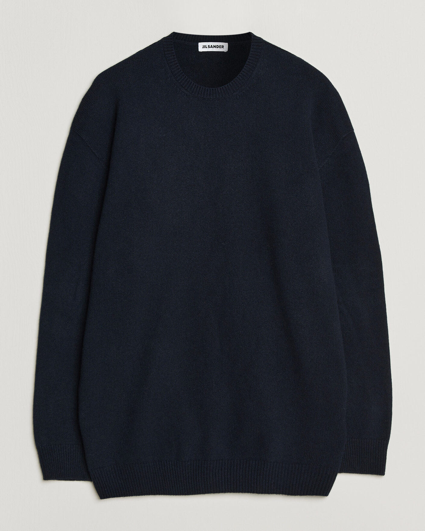 Hombres | Jerséis y prendas de punto | Jil Sander | Wool/Cashmere Seamless Sweater Navy