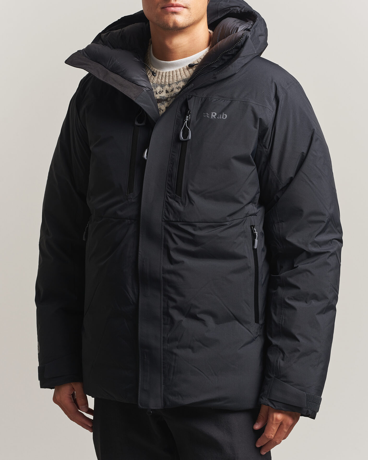 Hombres | Abrigos y chaquetas | Rab | Batura Waterproof Down Jacket Black