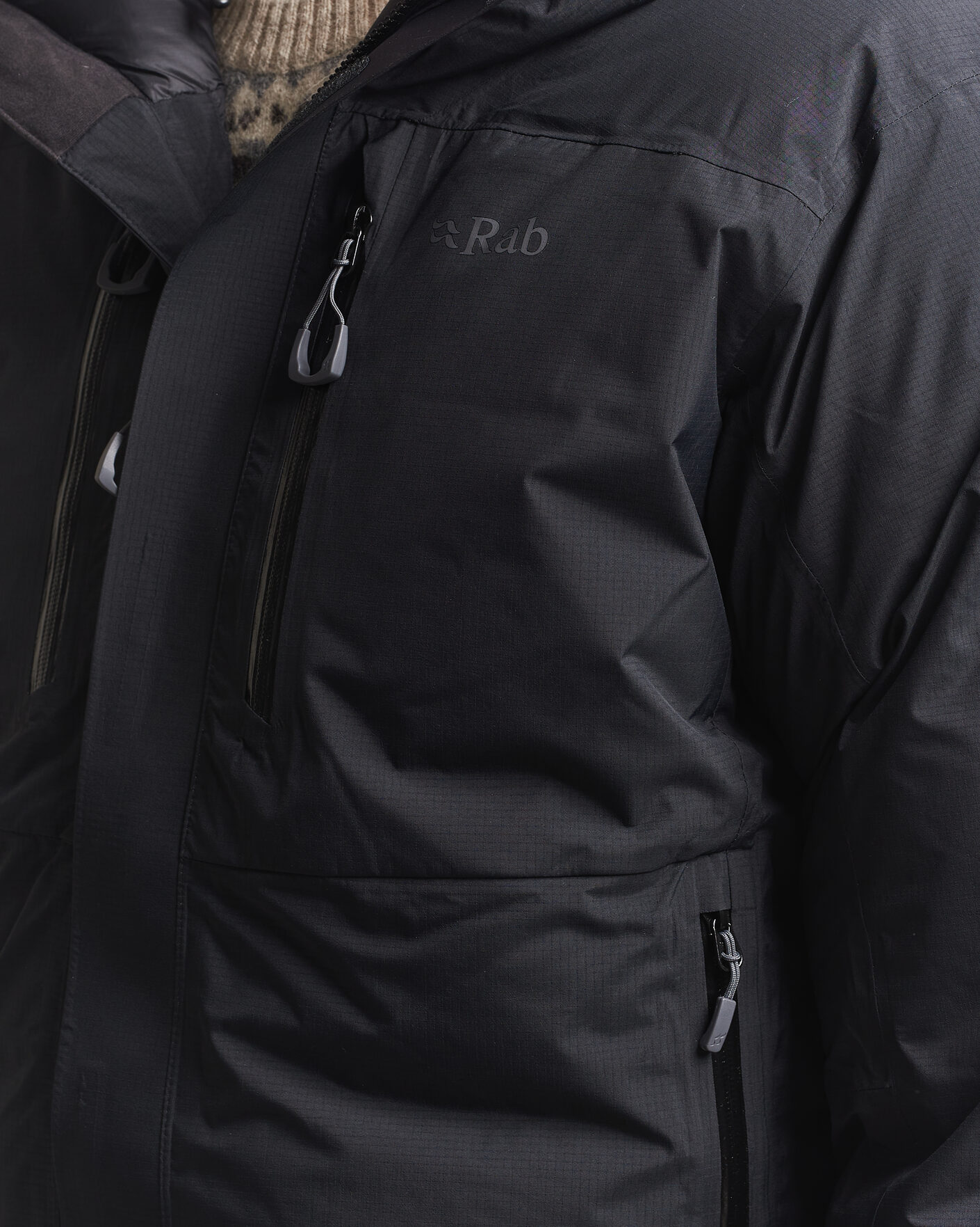 Hombres | Abrigos y chaquetas | Rab | Batura Waterproof Down Jacket Black