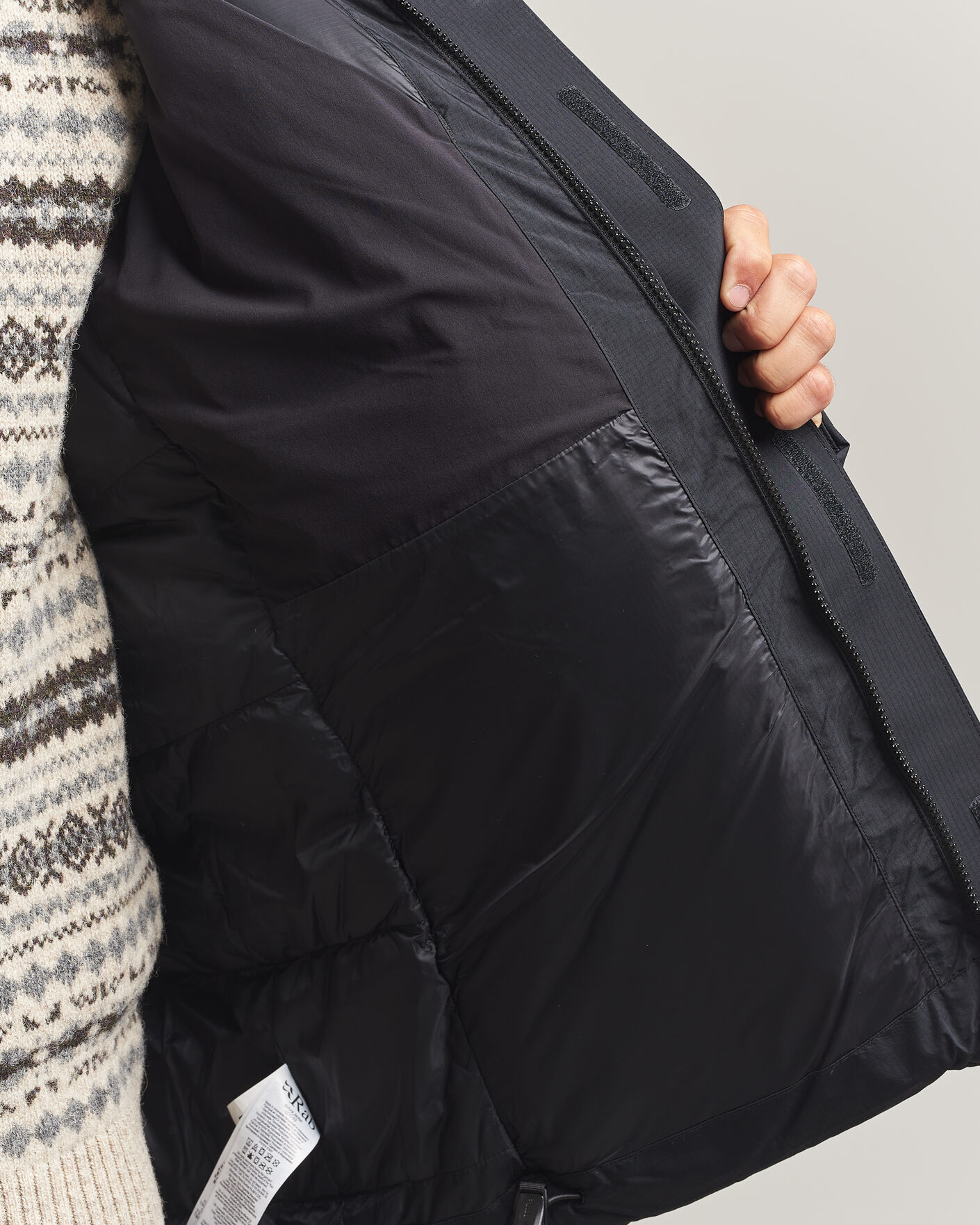 Hombres | Abrigos y chaquetas | Rab | Batura Waterproof Down Jacket Black