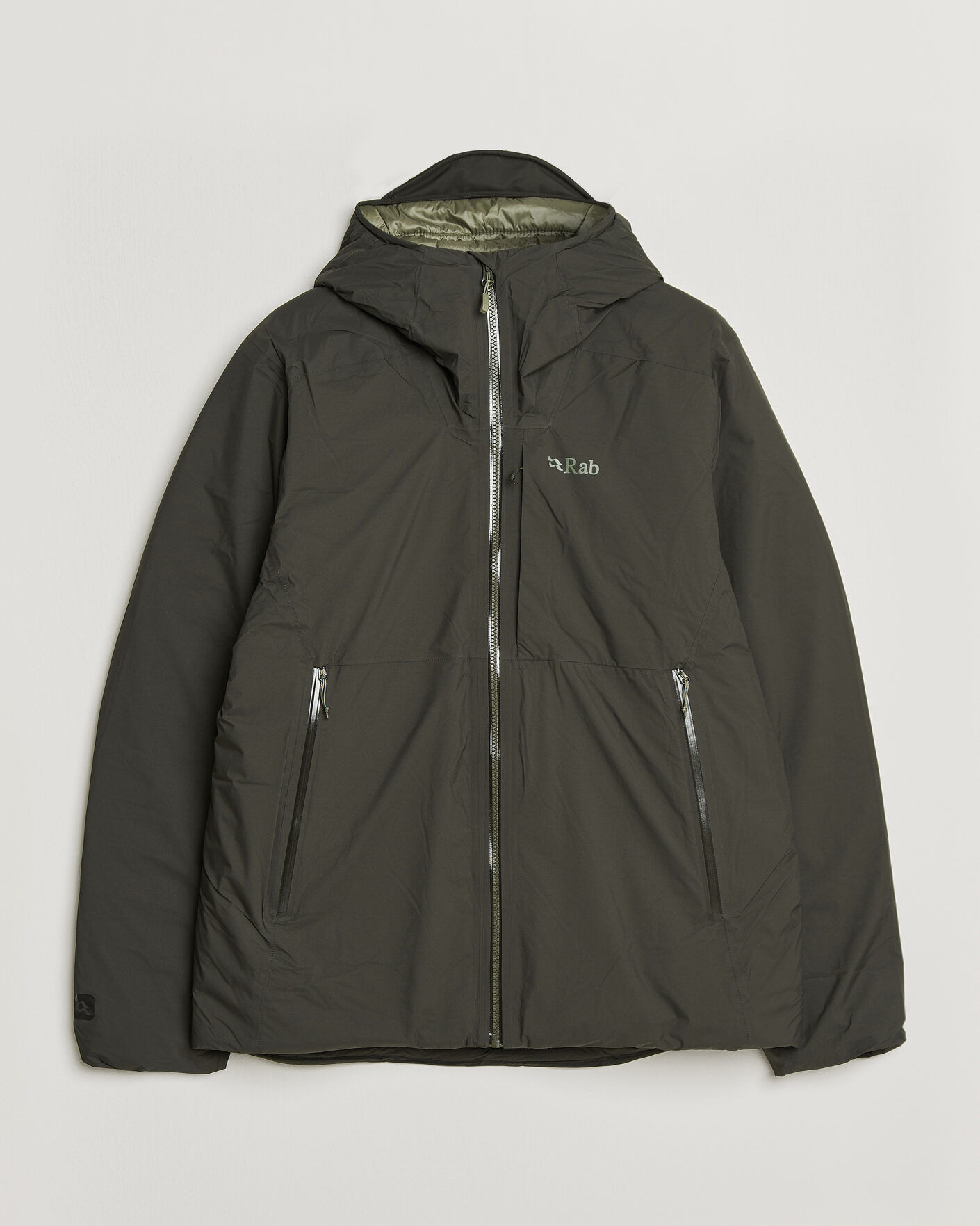 Hombres | Abrigos y chaquetas | Rab | Microlight Waterproof Shield Jacket Dark Army