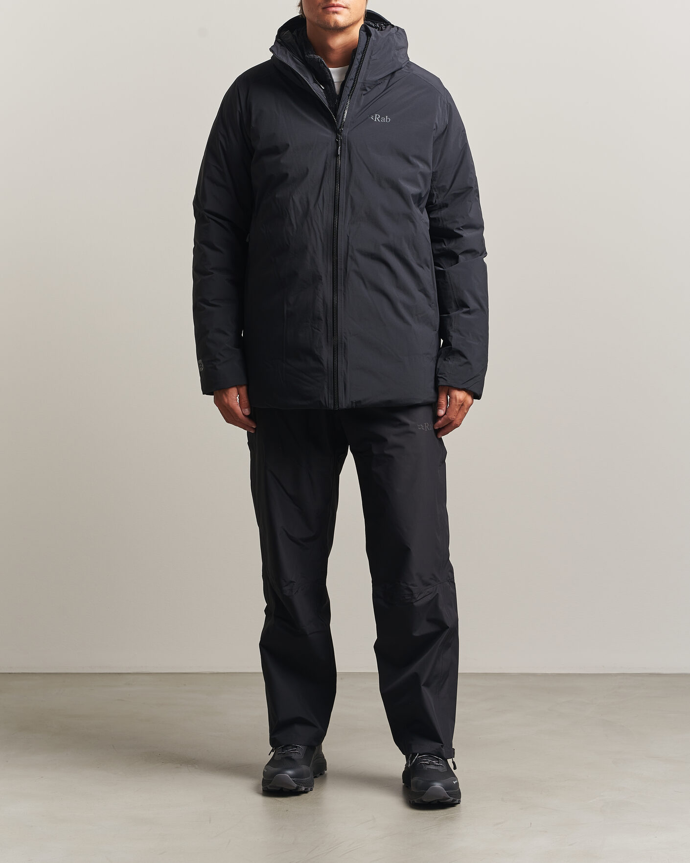 Hombres | Abrigos y chaquetas | Rab | Valiance Waterproof Down Jacket Black