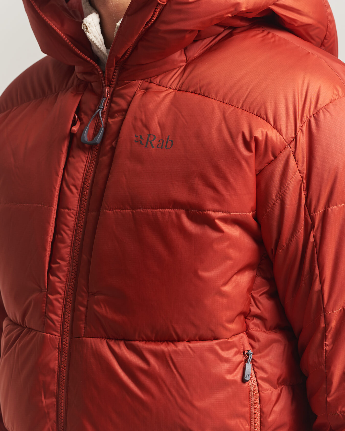 Hombres | Abrigos y chaquetas | Rab | Positron Pro Hoody Down Jacket Tuscan Red