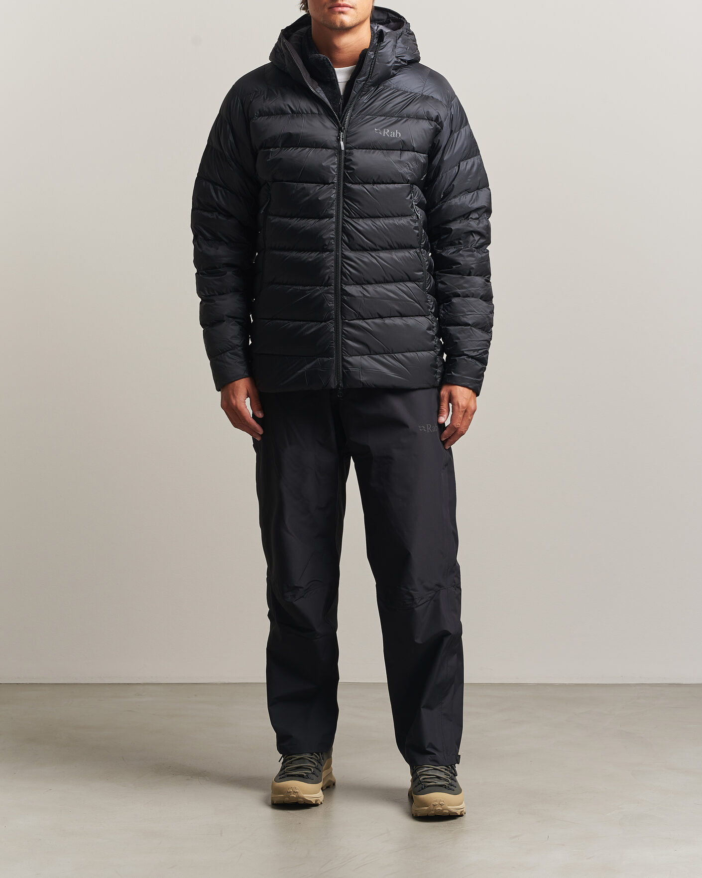 Hombres | Abrigos y chaquetas | Rab | Electron Pro Hoody Mid Down Jacket Black