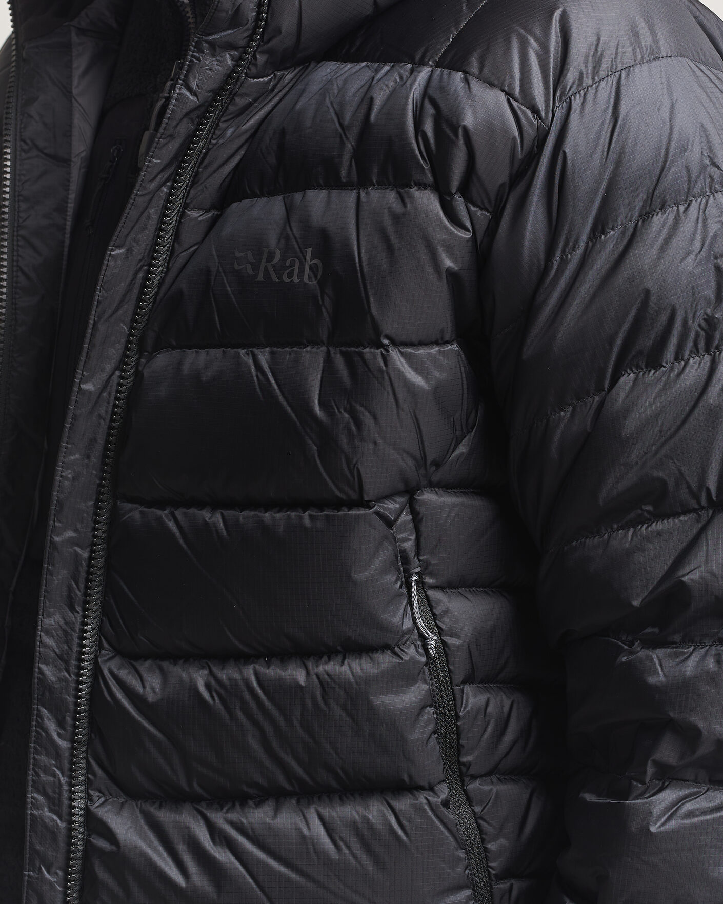 Hombres | Abrigos y chaquetas | Rab | Electron Pro Hoody Mid Down Jacket Black