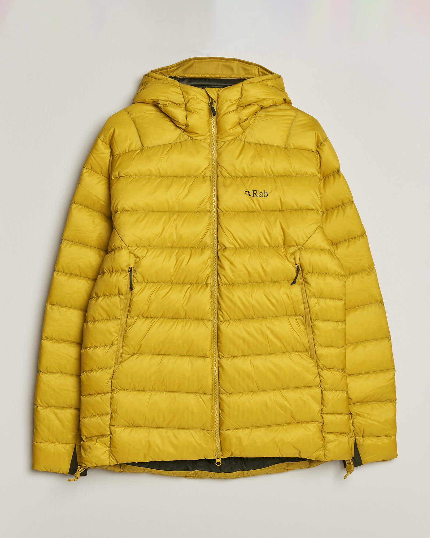 Hombres | Abrigos y chaquetas | Rab | Electron Pro Hoody Mid Down Jacket Dark Pollen