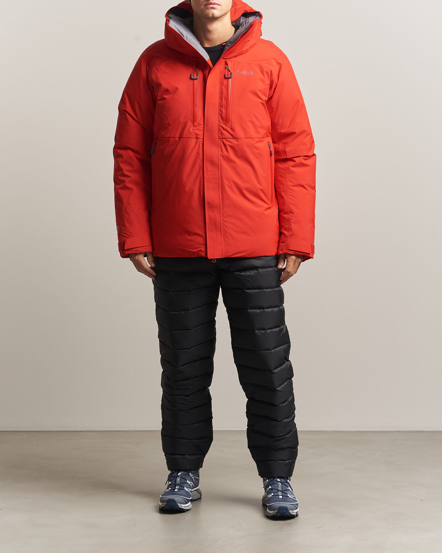Hombres | Pantalones | Rab | Electron Pro Down Padded Pants Black