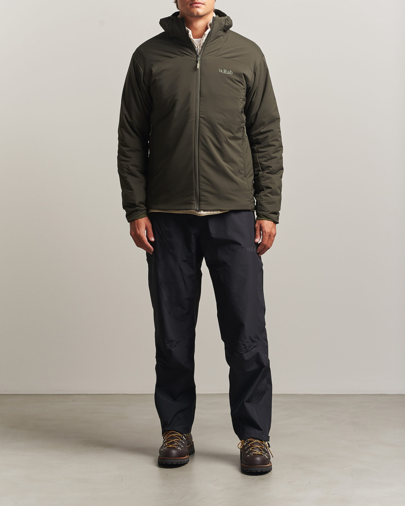 Hombres | Abrigos y chaquetas | Rab | Xenair Alpine Light Jacket Dark Army