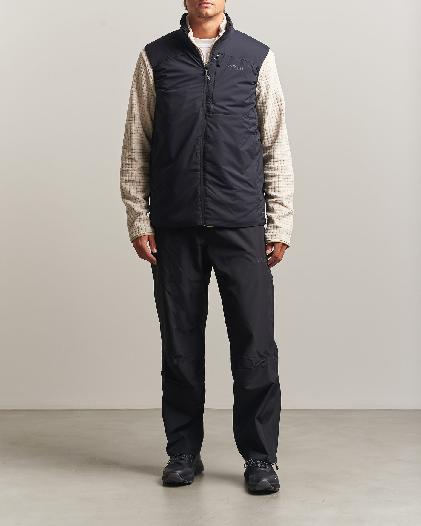 Hombres | Chalecos | Rab | Xenair Padded Vest Black