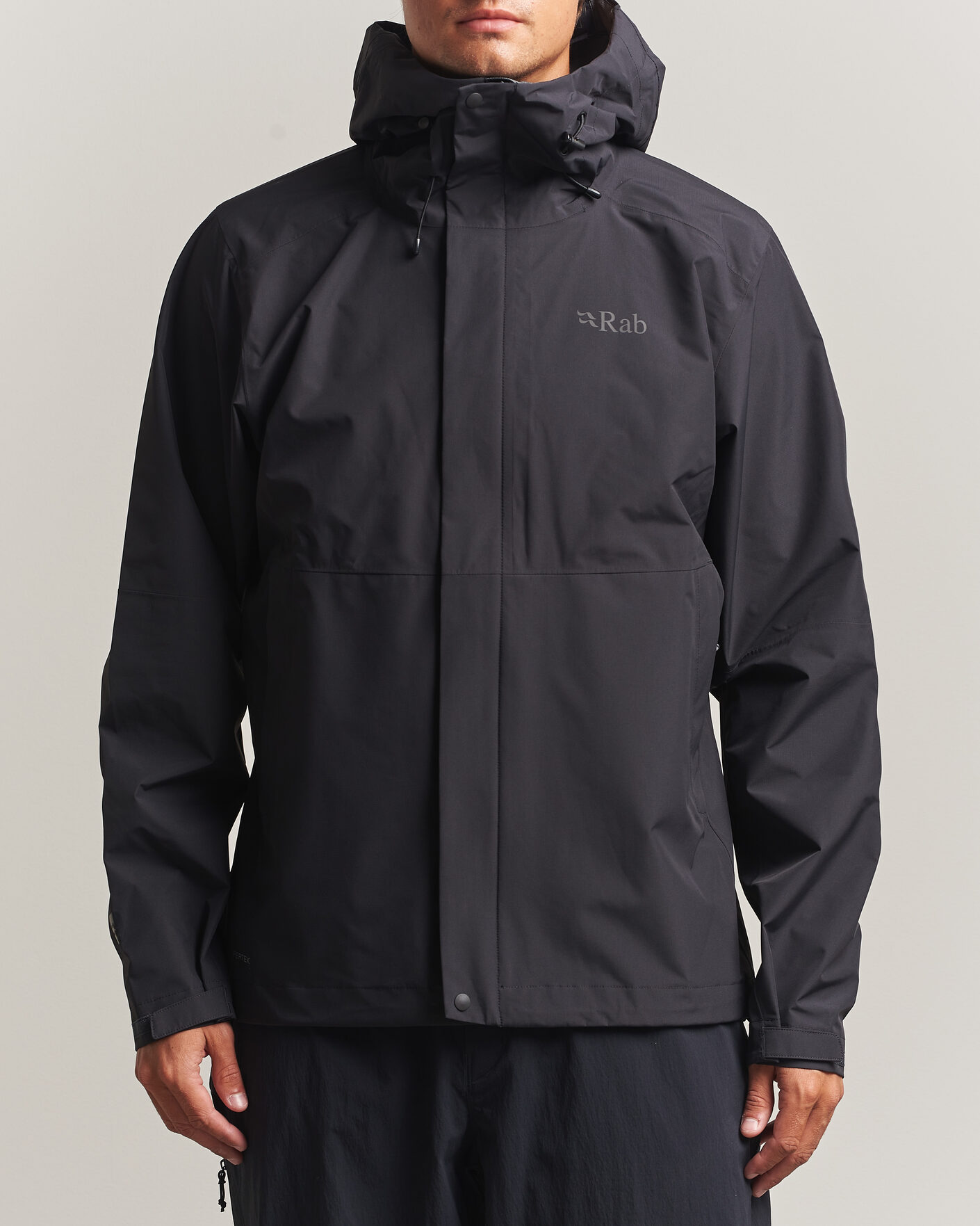 Hombres | Abrigos y chaquetas | Rab | Downpour Waterproof Jacket Black