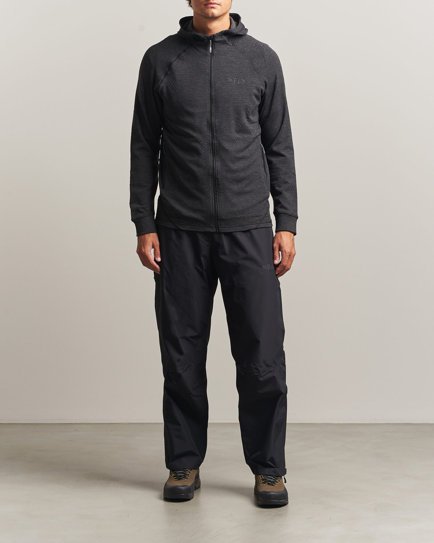 Hombres | Jerséis y prendas de punto | Rab | Nexus Lightweight Hoody Black