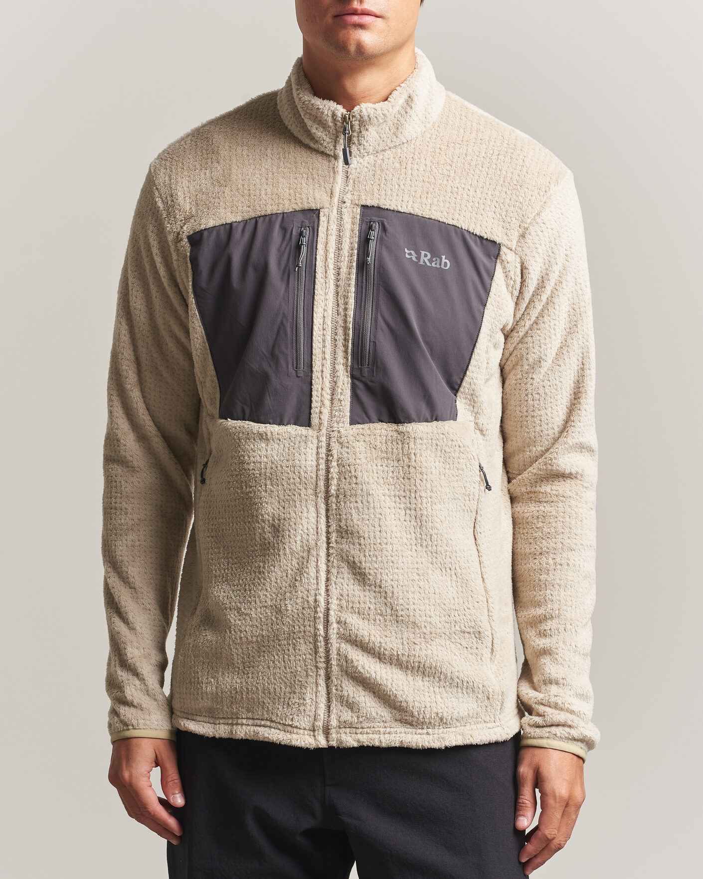 Hombres | Jerséis y prendas de punto | Rab | Granatic Jacket Dark Pebble