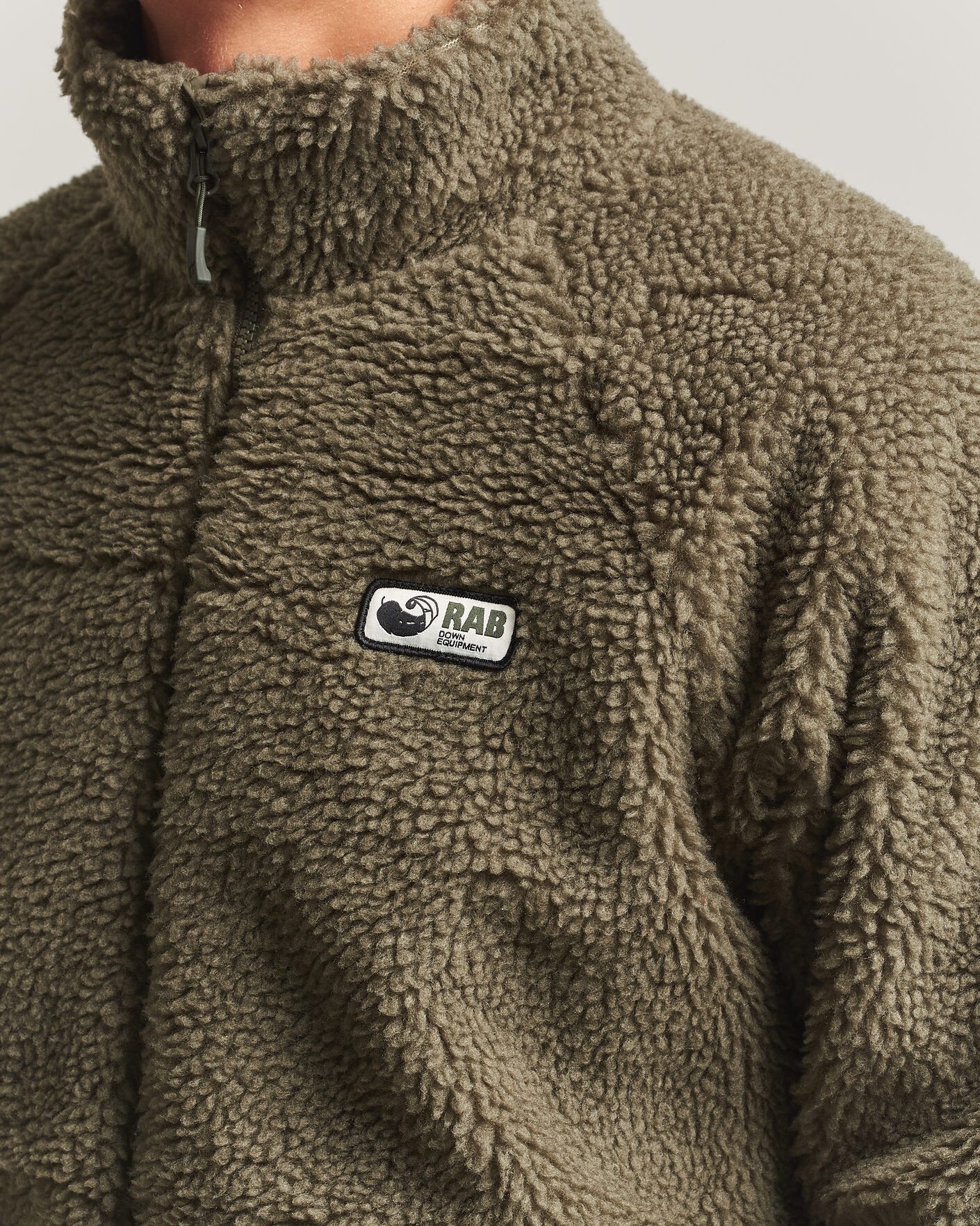 Hombres | Jerséis y prendas de punto | Rab | Original Pile Jacket Light Khaki