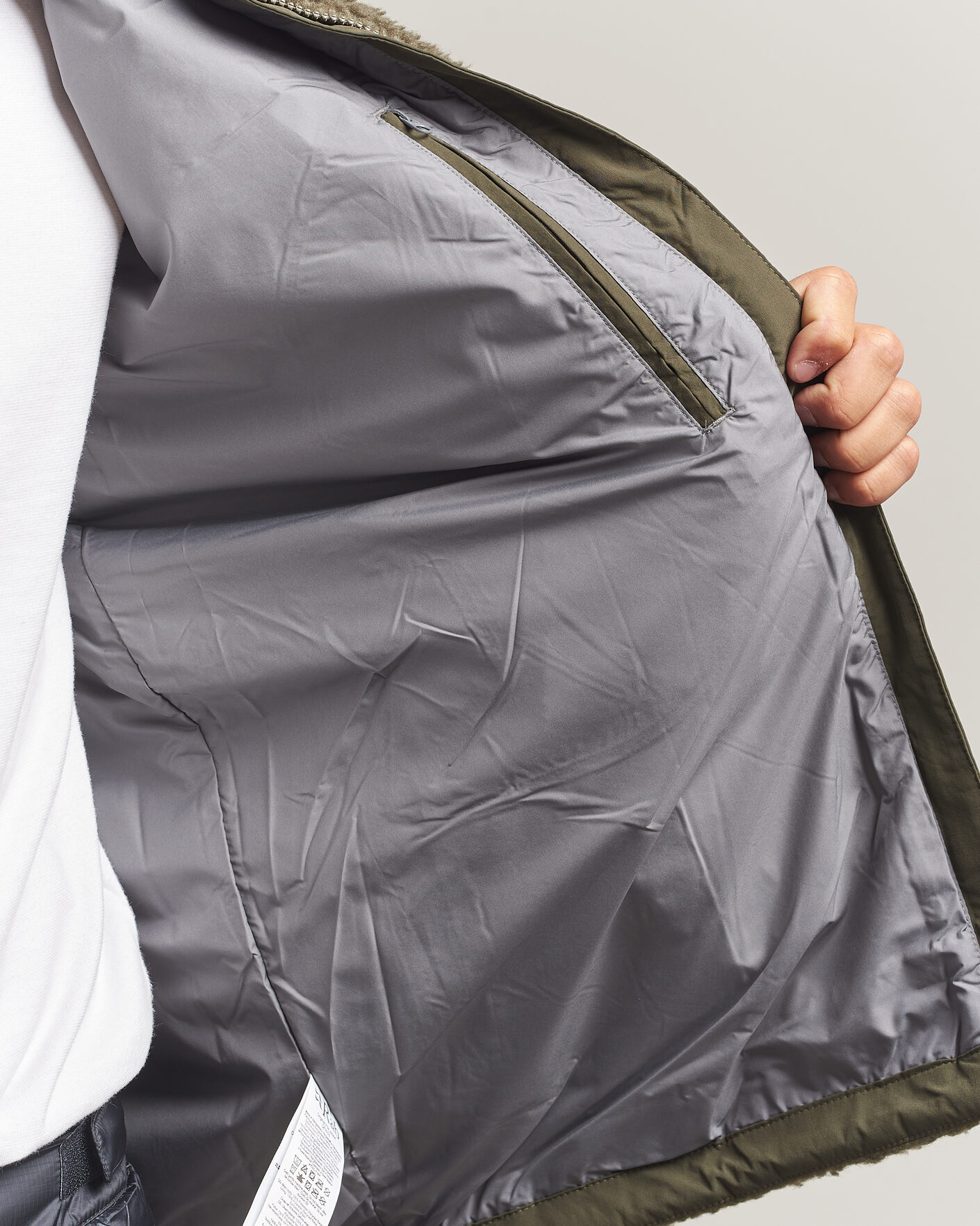 Hombres | Jerséis y prendas de punto | Rab | Original Pile Jacket Light Khaki