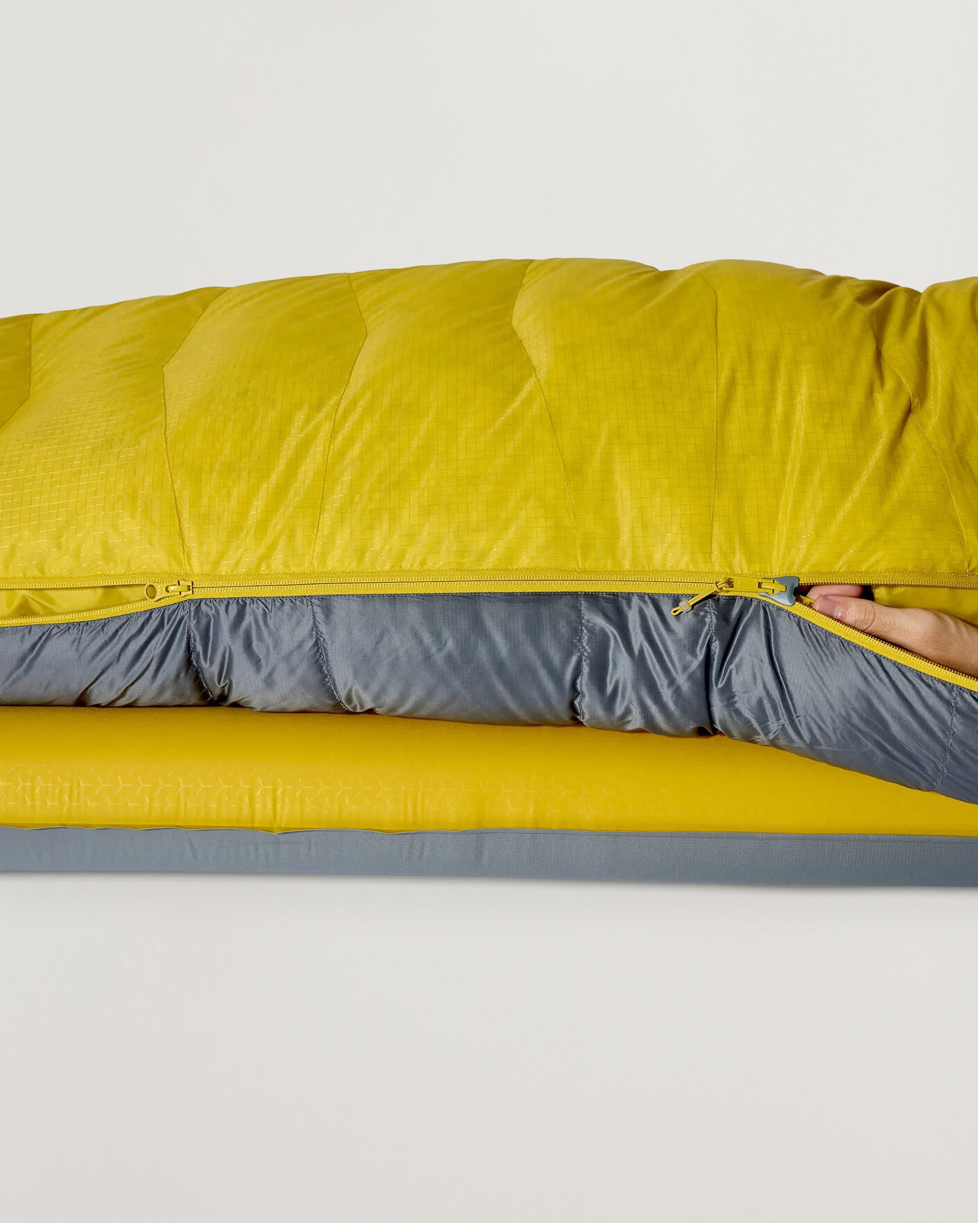 Hombres | Outdoor living | Rab | Neutrino -12C Sleeping Bag Regular Graphene/Dark Pollen