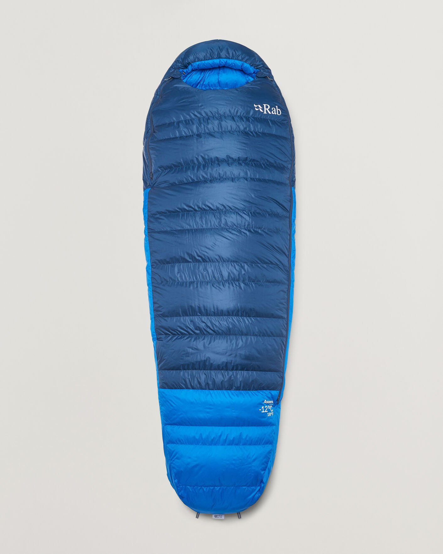 Hombres | Outdoor living | Rab | Ascent -12 Sleeping Bag Long Tempest Blue/Maya Blue