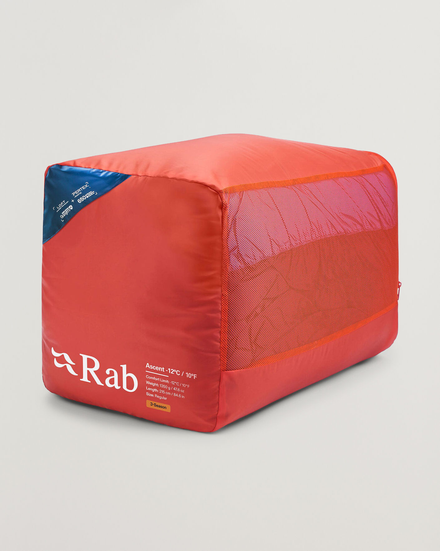 Hombres | Outdoor living | Rab | Ascent -12 Sleeping Bag Long Tempest Blue/Maya Blue