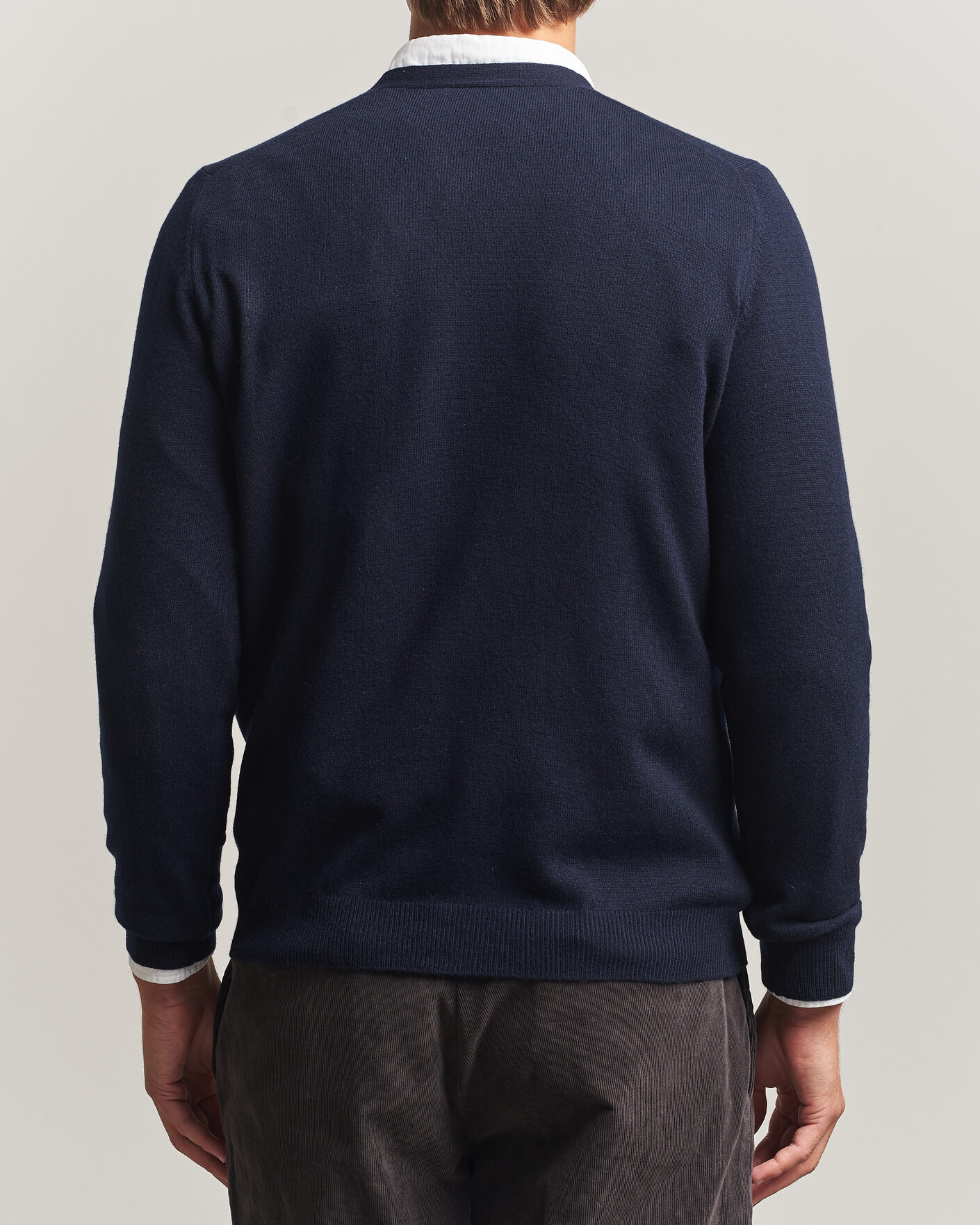Hombres | Jerséis y prendas de punto | Gran Sasso | Wool/Cashmere Cardigan Navy