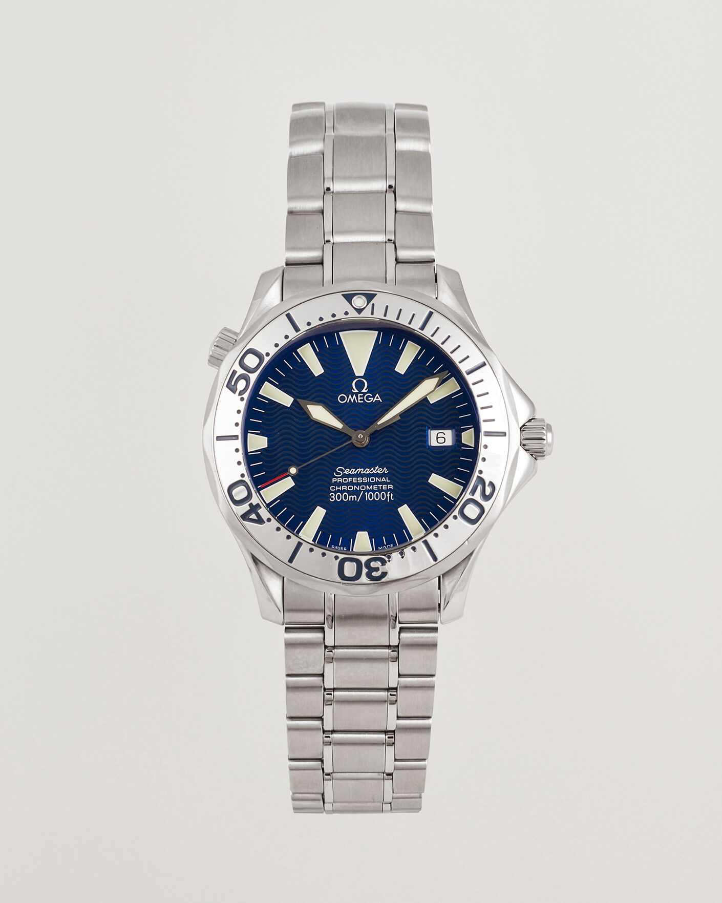 Hombres | Pre-Owned & Vintage Watches | Omega Pre-Owned | Seamaster 300M Electric Blue