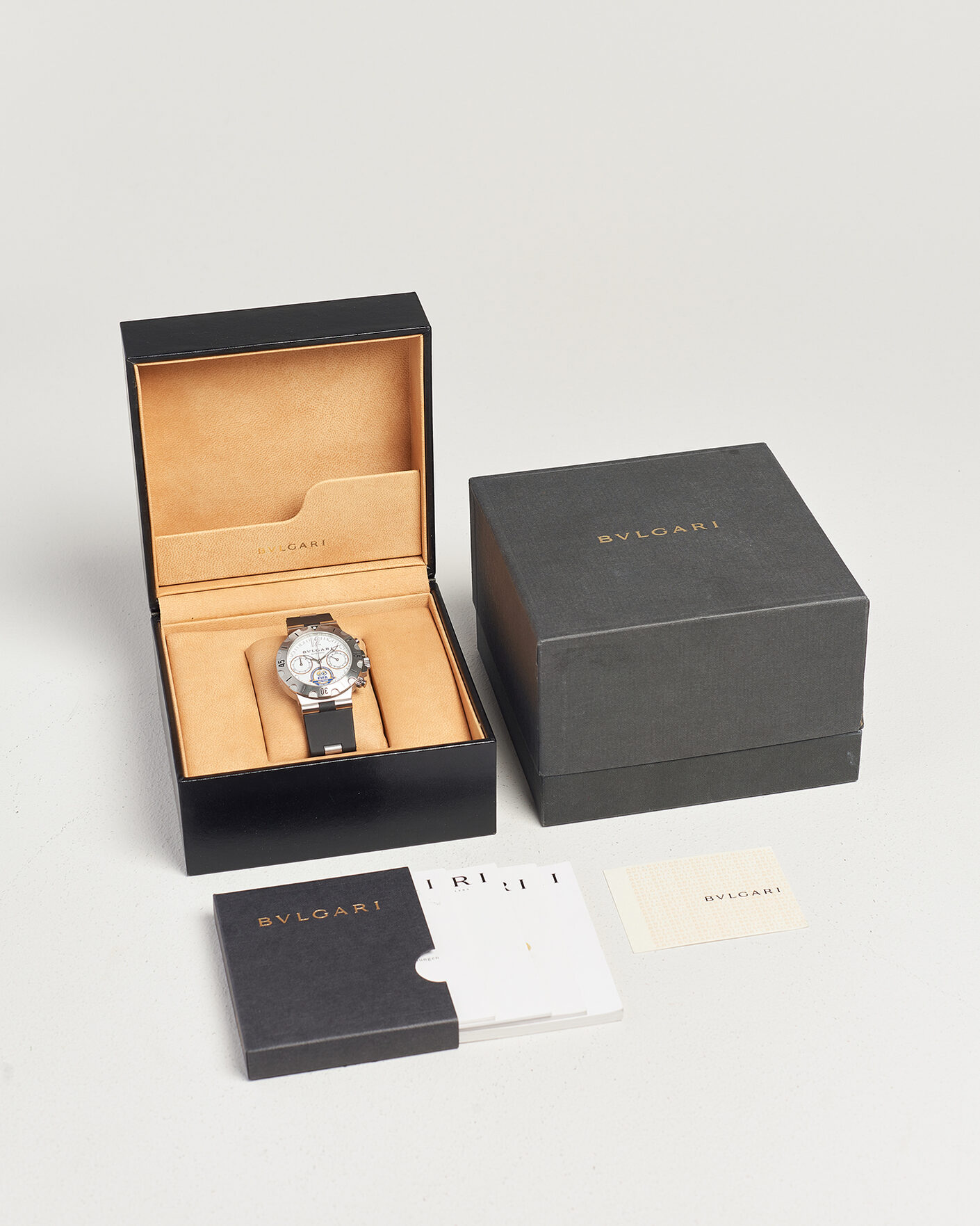 Hombres | Pre-Owned & Vintage Watches | Bvlgari Pre-Owned | Diagono Chrono 