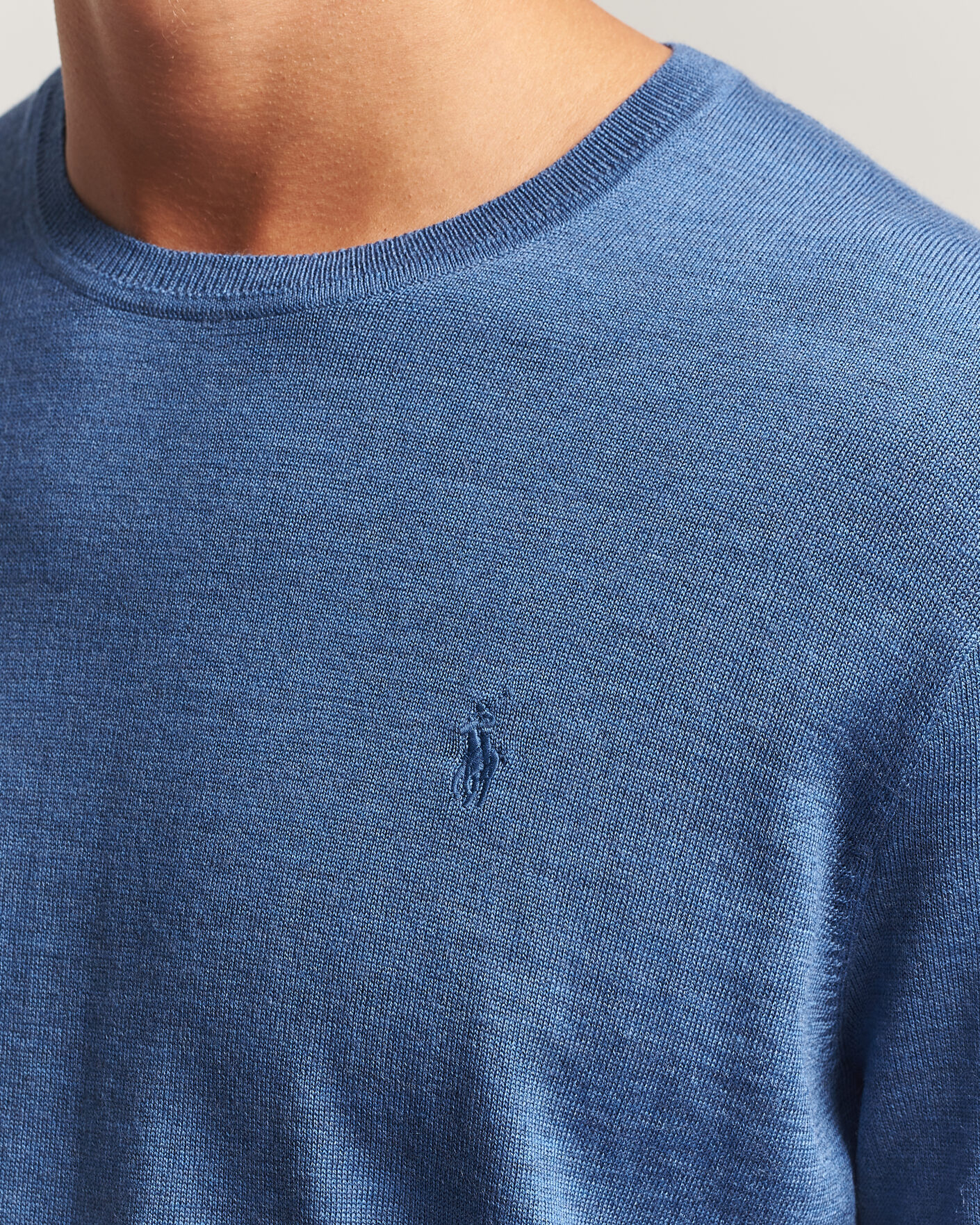 Hombres | Jerséis y prendas de punto | Polo Ralph Lauren | Long Sleeve Pullover Clarity Blue