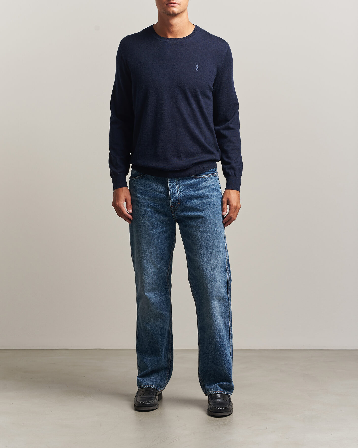 Hombres | Jerséis y prendas de punto | Polo Ralph Lauren | Long Sleeve Pullover Hunter Navy