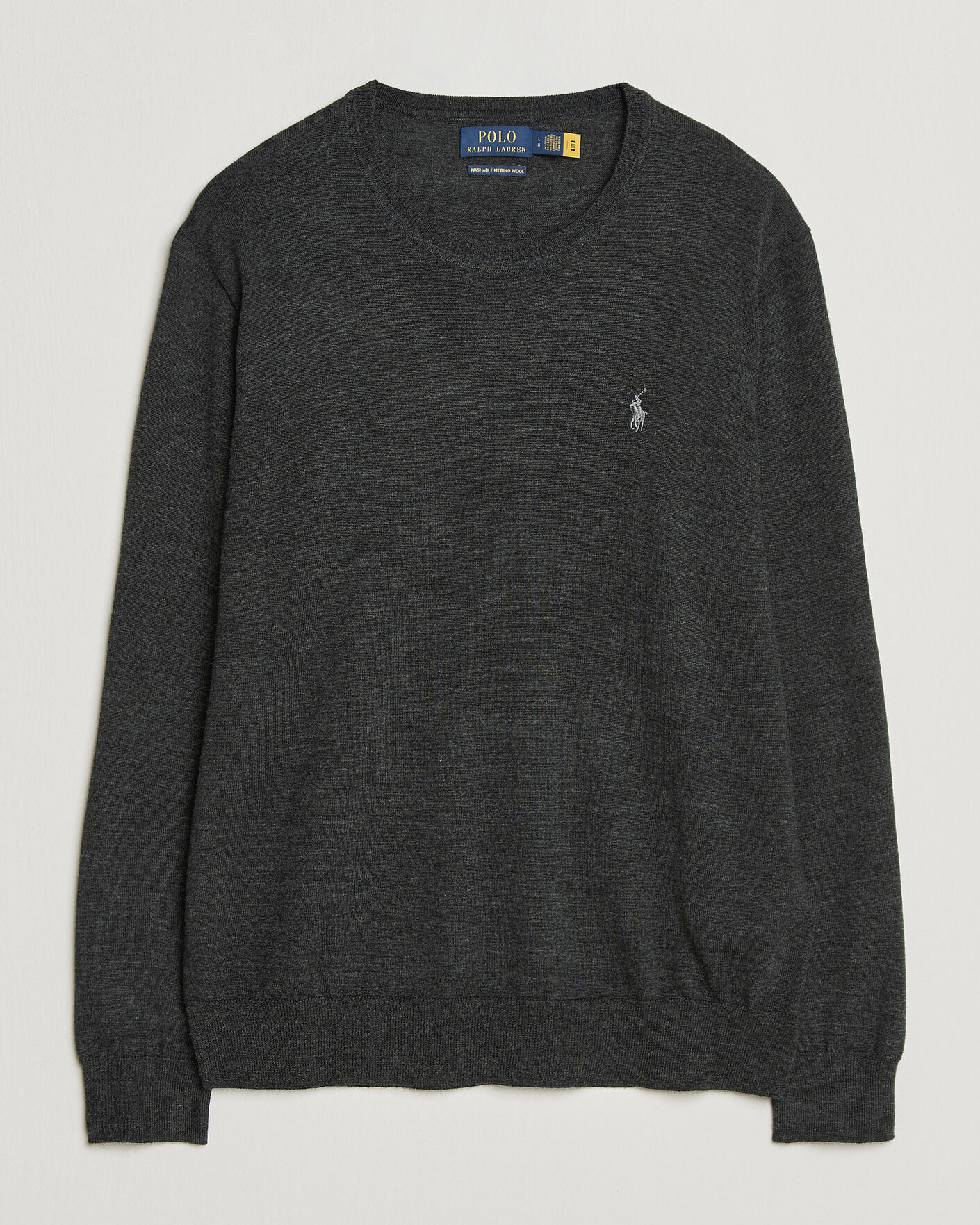 Hombres | Jerséis y prendas de punto | Polo Ralph Lauren | Long Sleeve Pullover Dark Granite