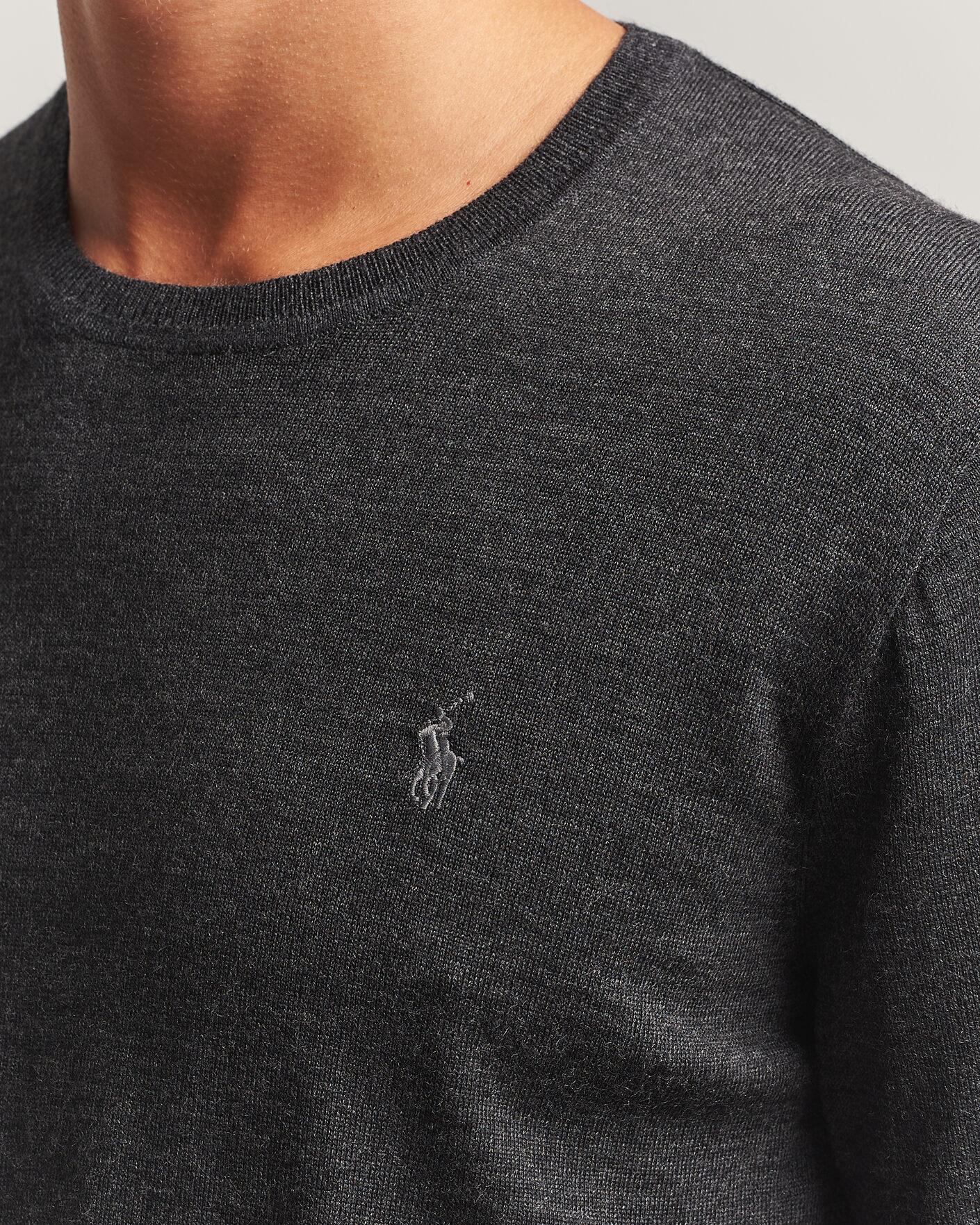 Hombres | Jerséis y prendas de punto | Polo Ralph Lauren | Long Sleeve Pullover Dark Granite