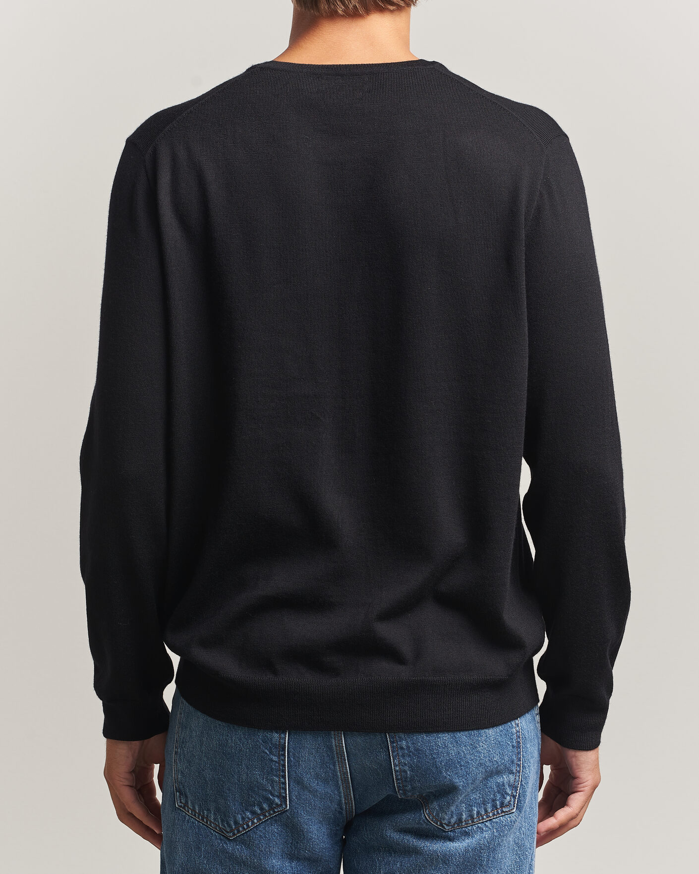 Hombres | Jerséis y prendas de punto | Polo Ralph Lauren | Long Sleeve Pullover Polo Black