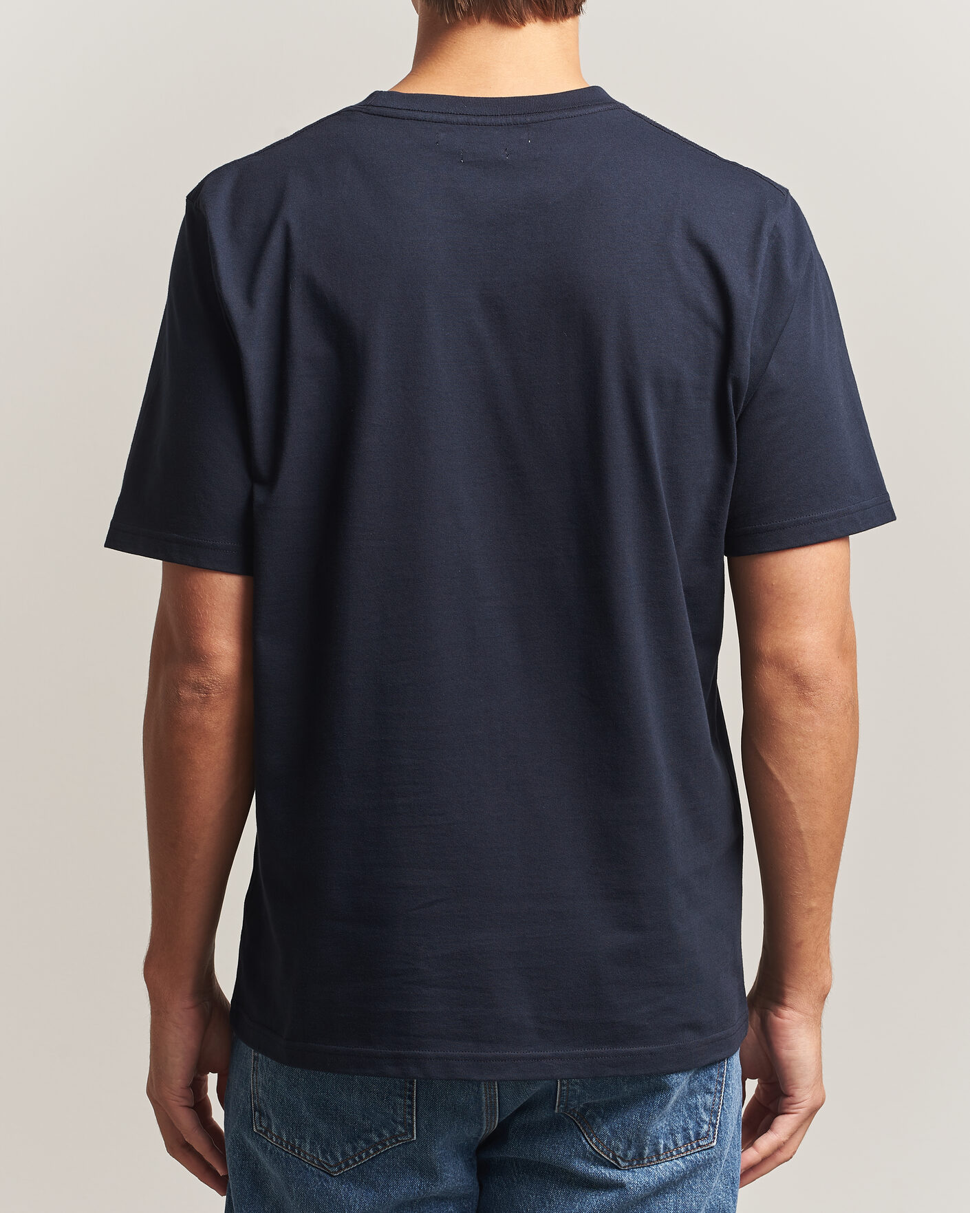 Hombres | Camisetas | Samsøe Samsøe | Thomas Cotton T-Shirt Salute Navy