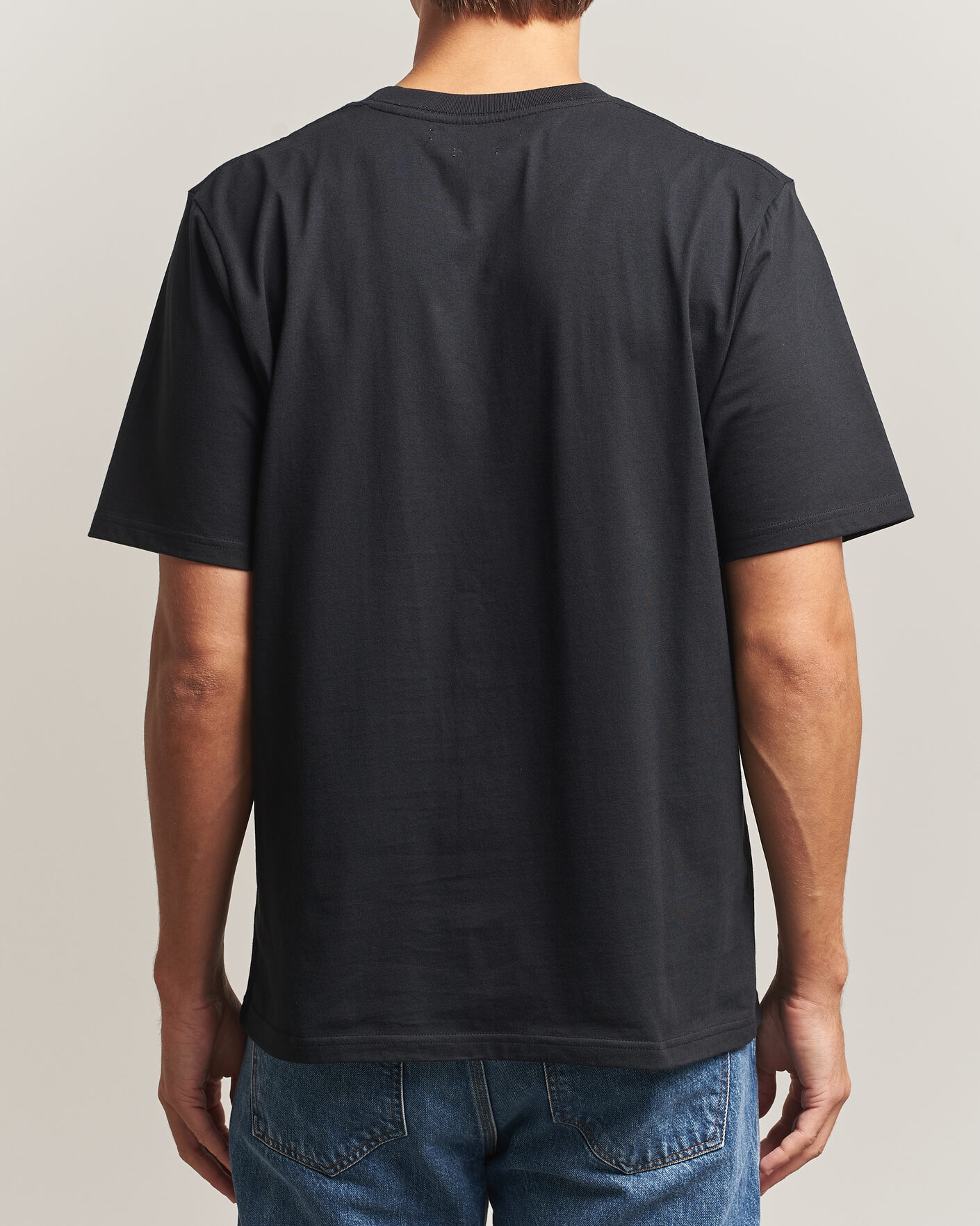 Hombres | Camisetas | Samsøe Samsøe | Thomas Cotton T-Shirt Black