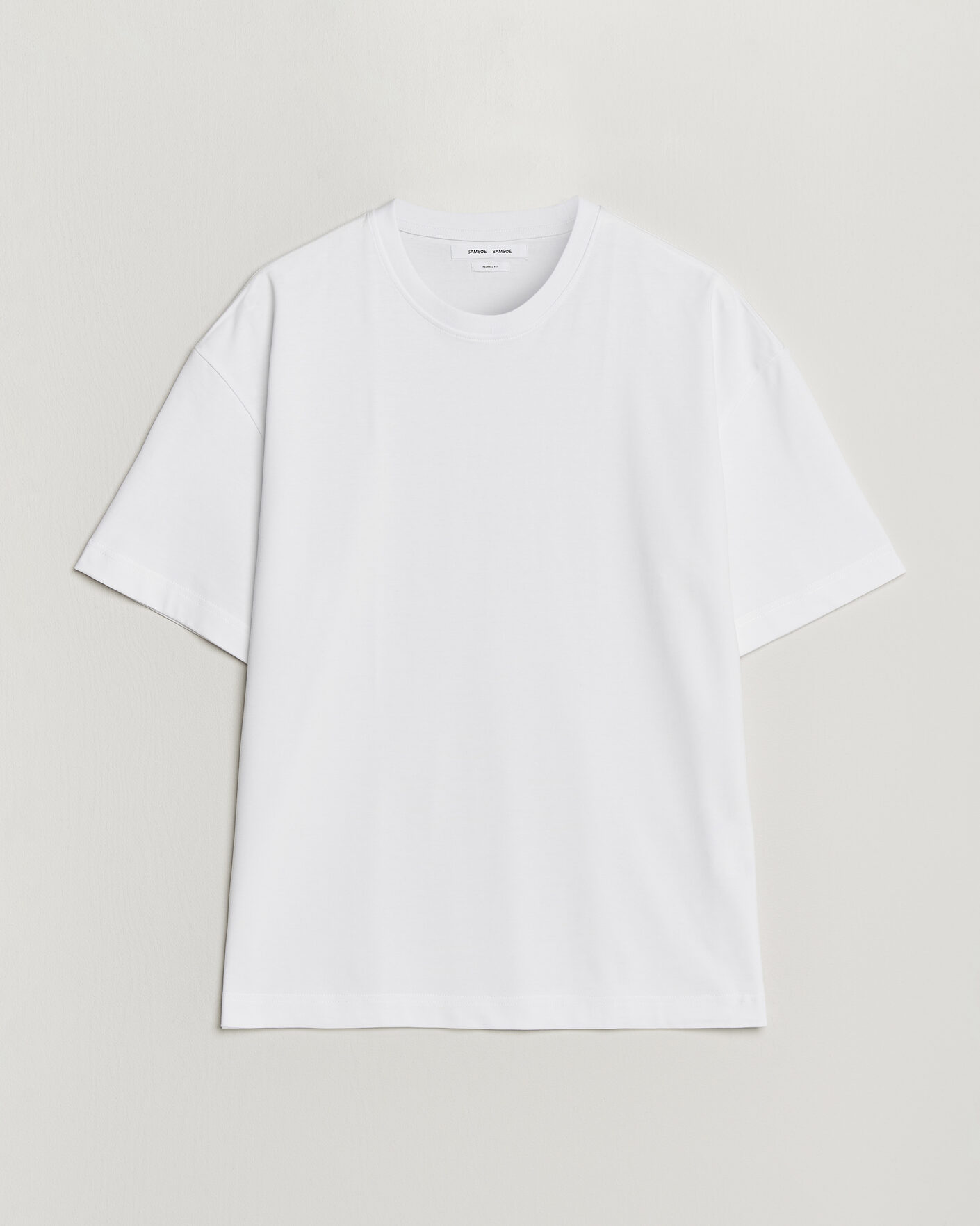 Hombres | Camisetas | Samsøe Samsøe | Jason Heavy Cotton T-Shirt White