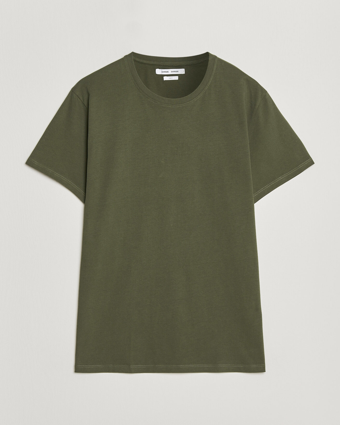 Hombres | Camisetas | Samsøe Samsøe | Kronos Cotton T-Shirt Forest Night