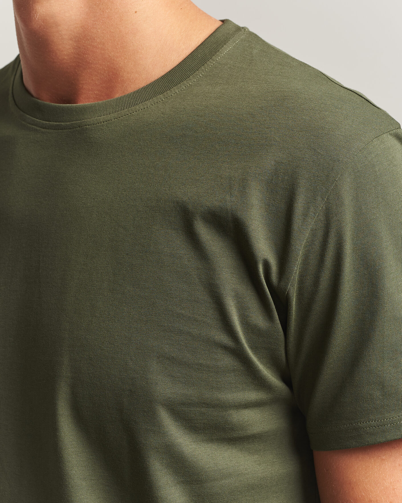 Hombres | Camisetas | Samsøe Samsøe | Kronos Cotton T-Shirt Forest Night