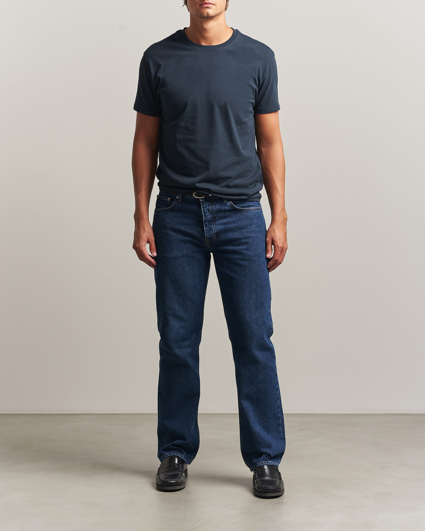 Hombres | Camisetas | Samsøe Samsøe | Kronos Cotton T-Shirt Salute Navy