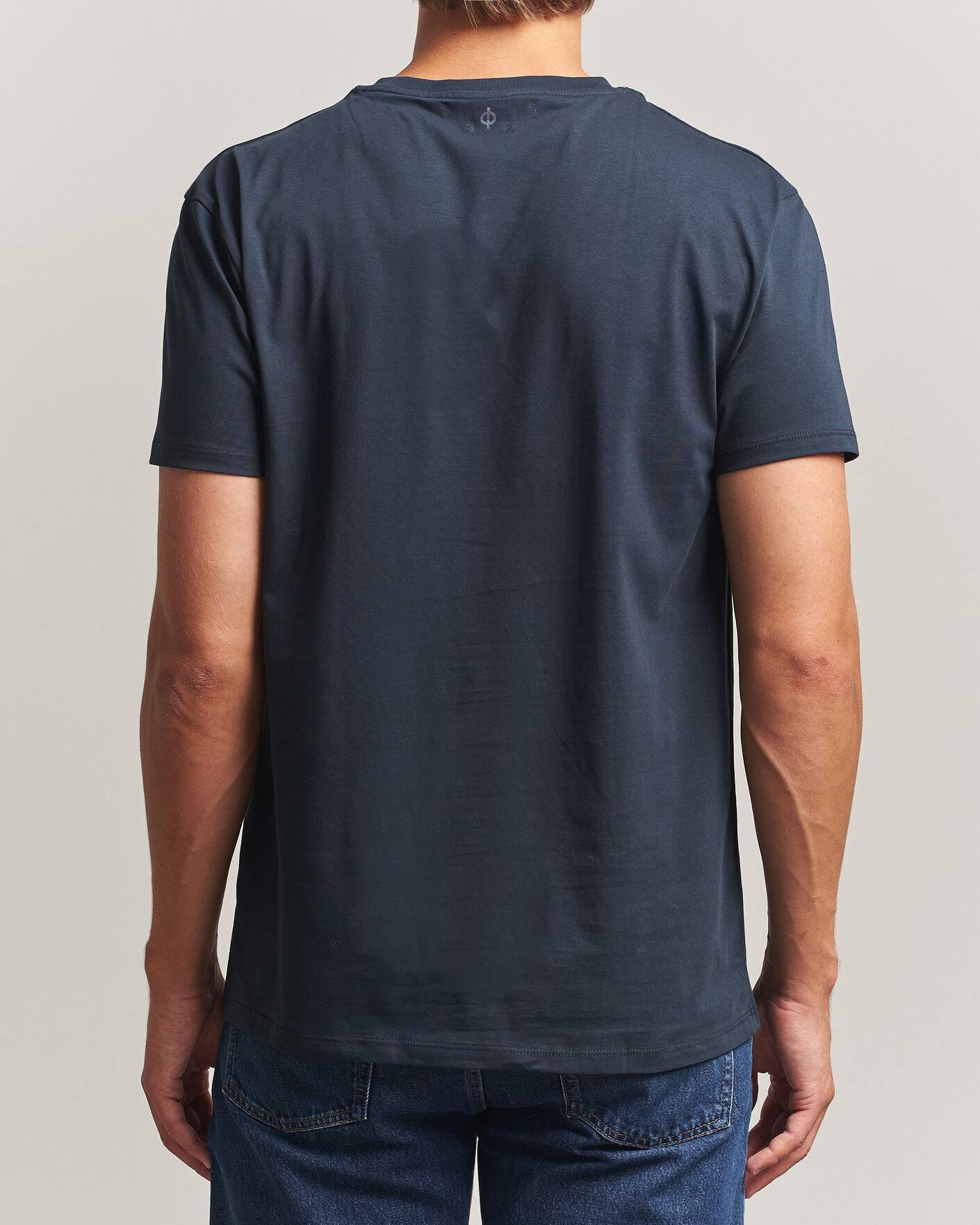 Hombres | Camisetas | Samsøe Samsøe | Kronos Cotton T-Shirt Salute Navy