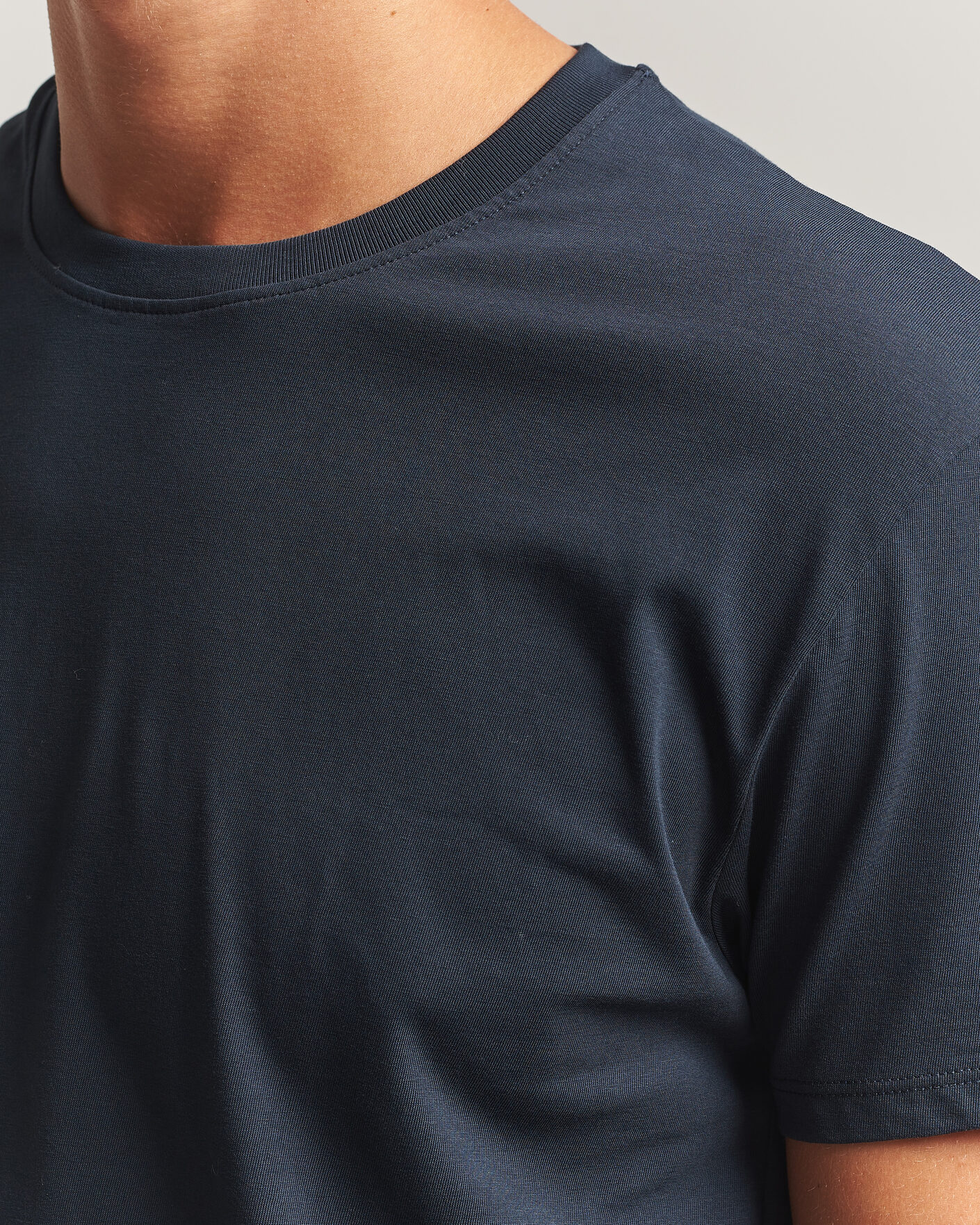 Hombres | Camisetas | Samsøe Samsøe | Kronos Cotton T-Shirt Salute Navy