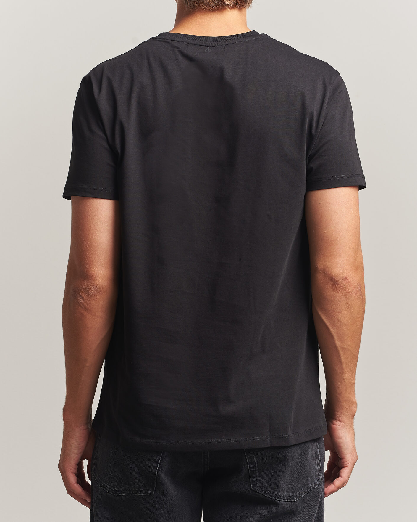 Hombres | Camisetas | Samsøe Samsøe | Kronos Cotton T-Shirt Black