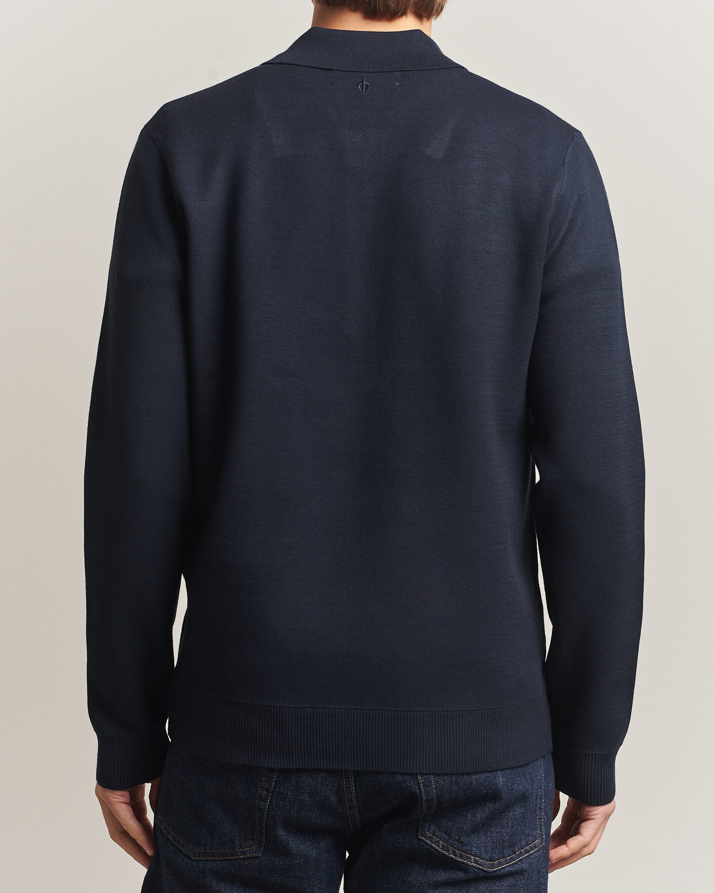 Hombres | Jerséis y prendas de punto | Samsøe Samsøe | Matt Half Zip Polo Sky Captain