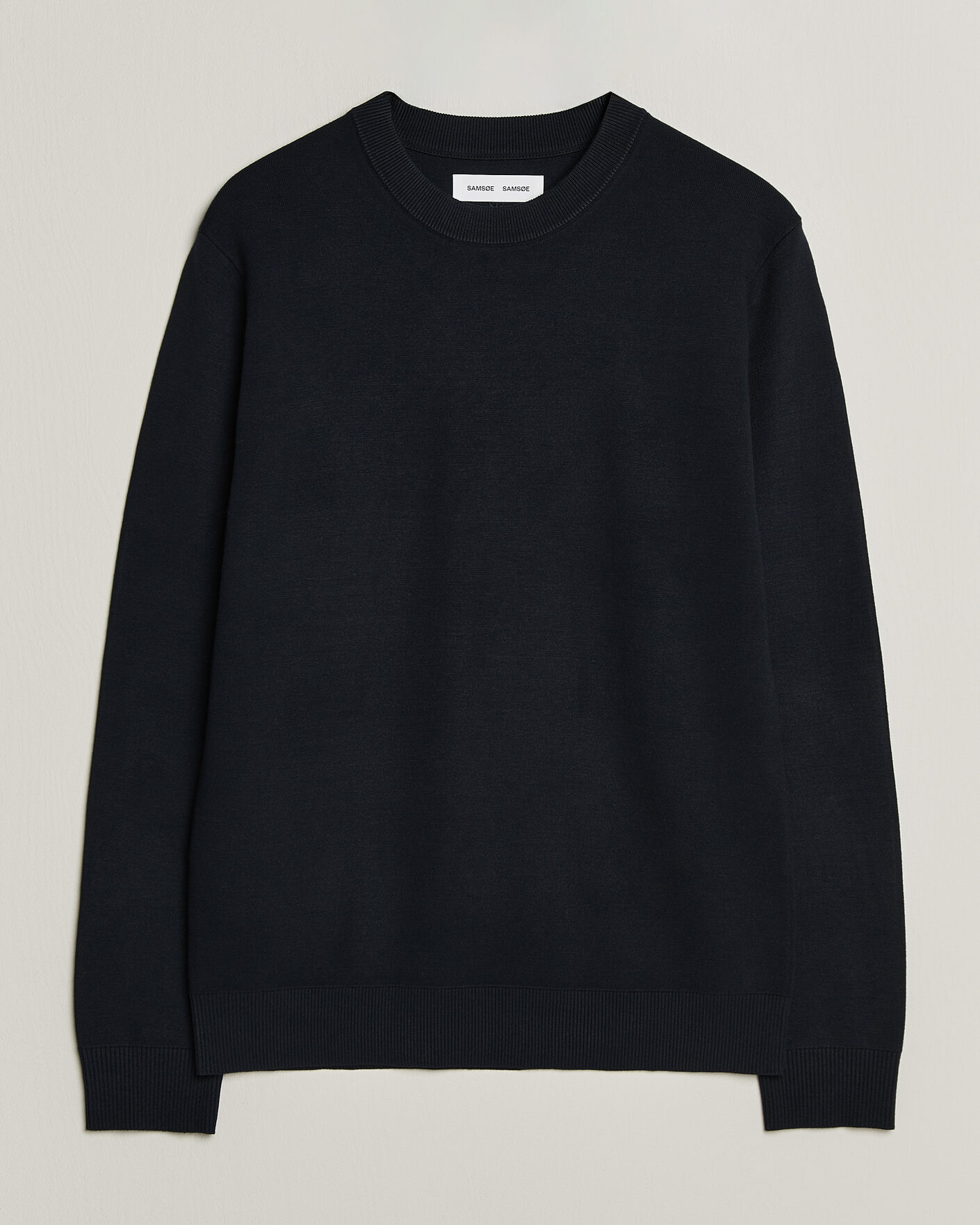 Hombres | Jerséis y prendas de punto | Samsøe Samsøe | Matt Crew Neck Sweater Sky Captain