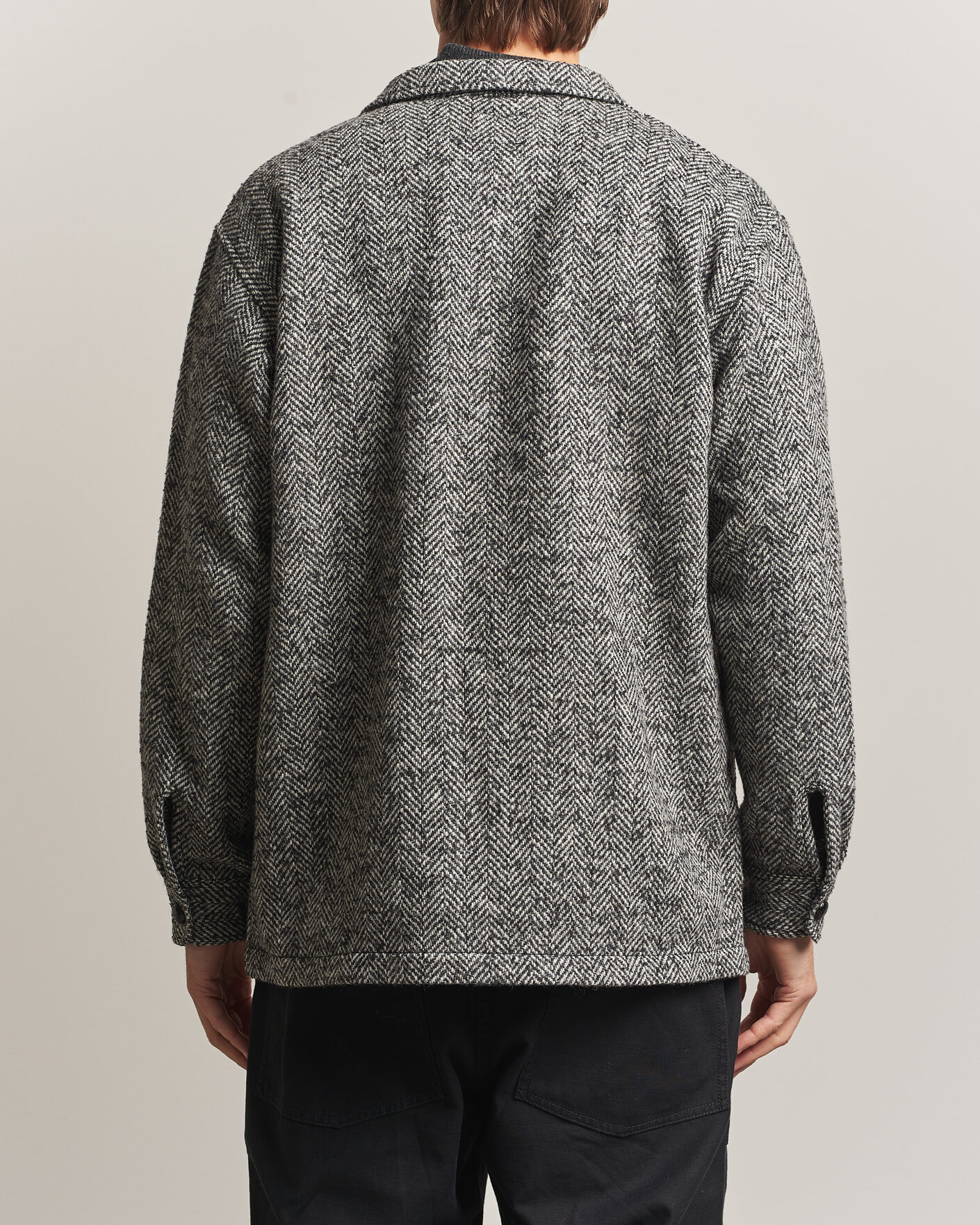 Hombres | Abrigos y chaquetas | BEAMS PLUS | Wool Herringbone Jacket Grey