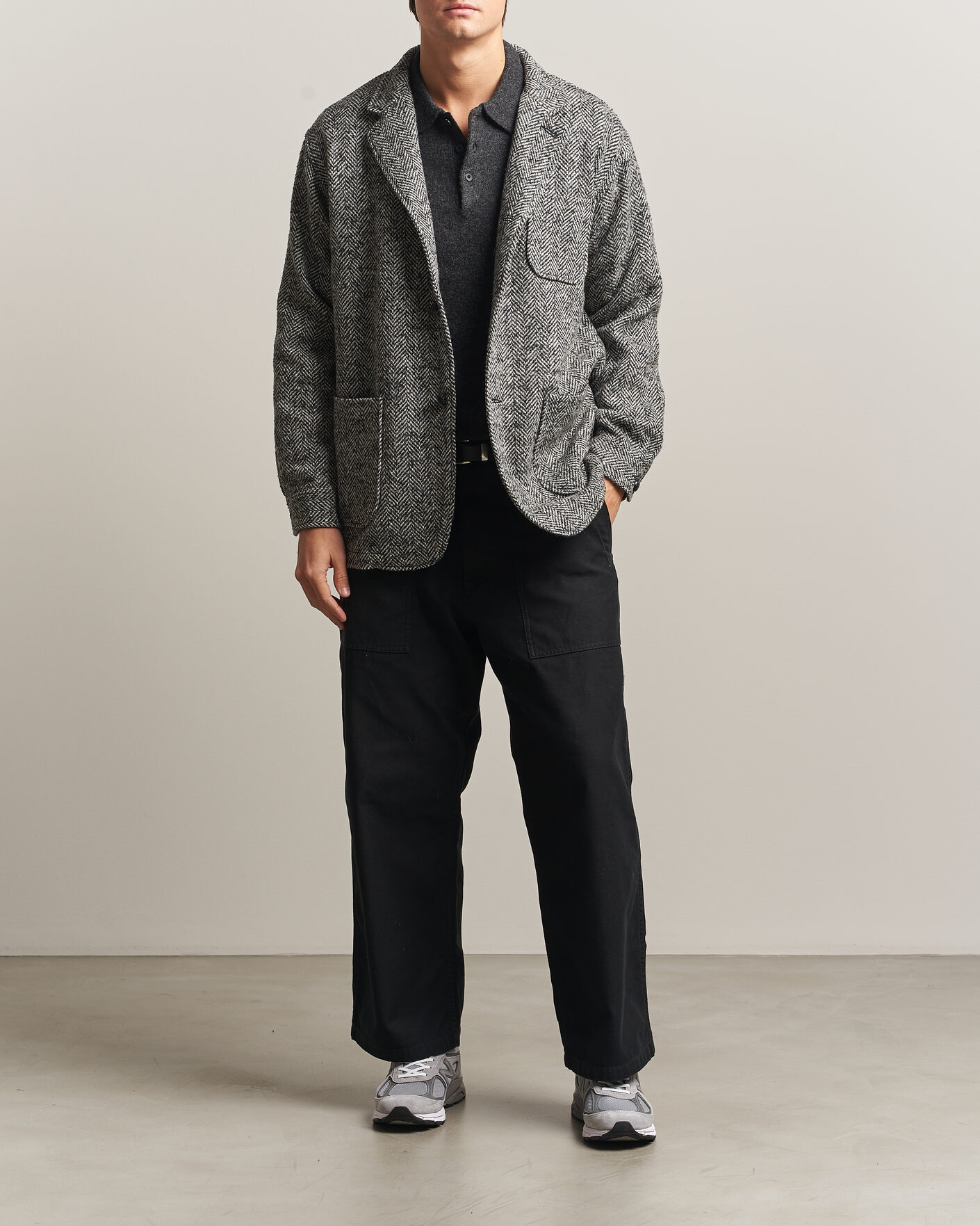 Hombres | Pantalones | BEAMS PLUS | MIL Utility Sateen Trousers Black