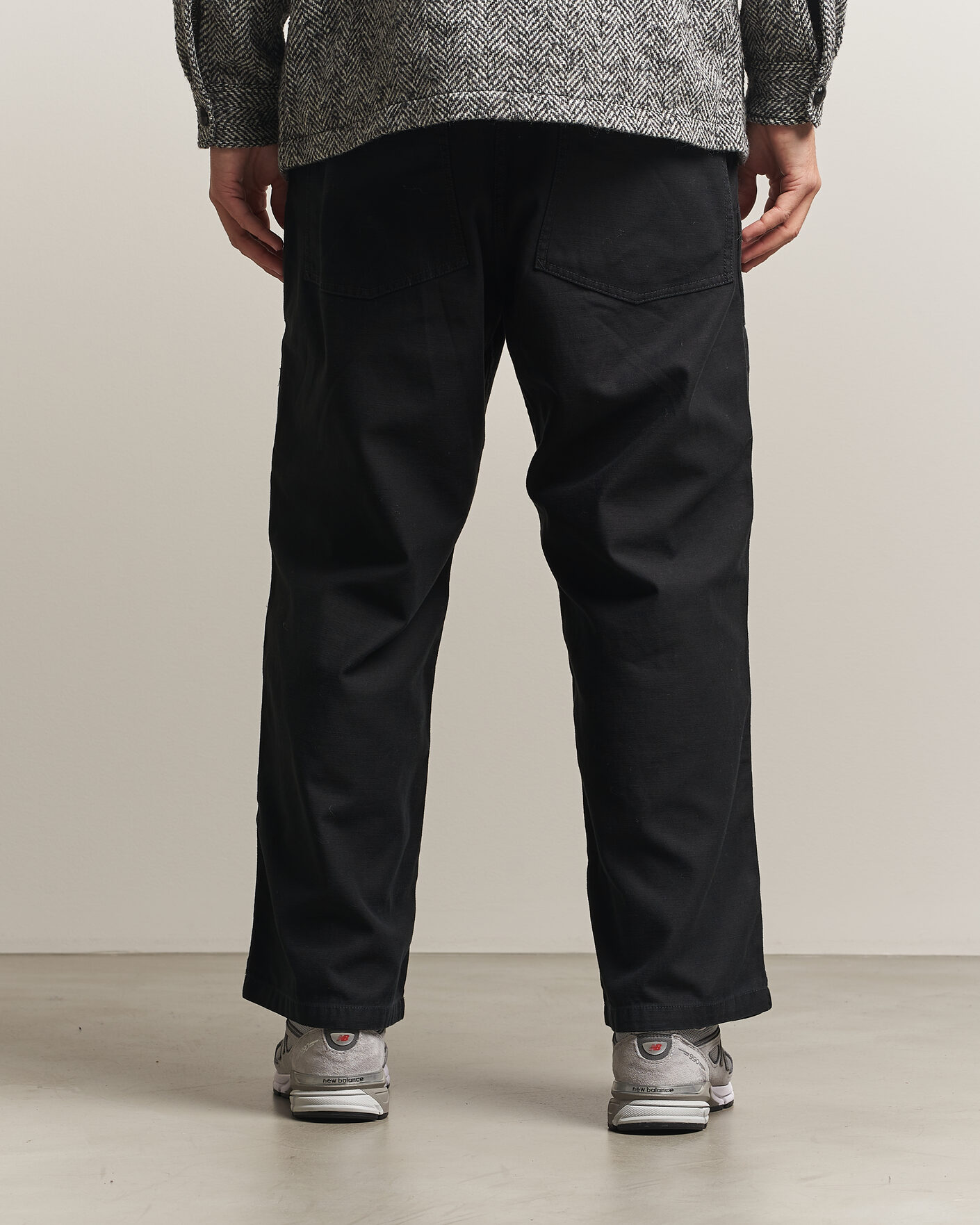 Hombres | Pantalones | BEAMS PLUS | MIL Utility Sateen Trousers Black