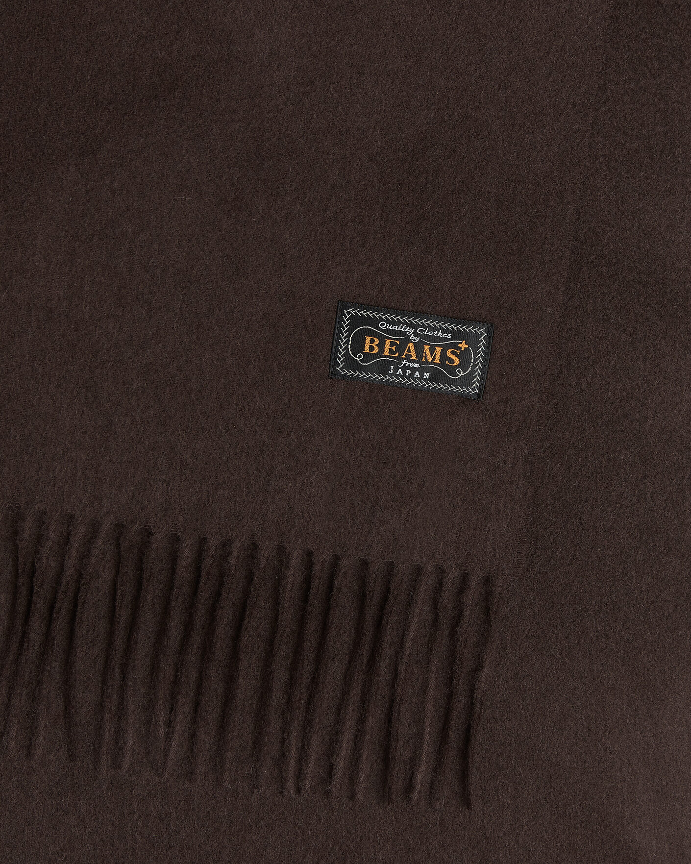 Hombres | Bufandas | BEAMS PLUS | Cashmere Scarf Dark Brown