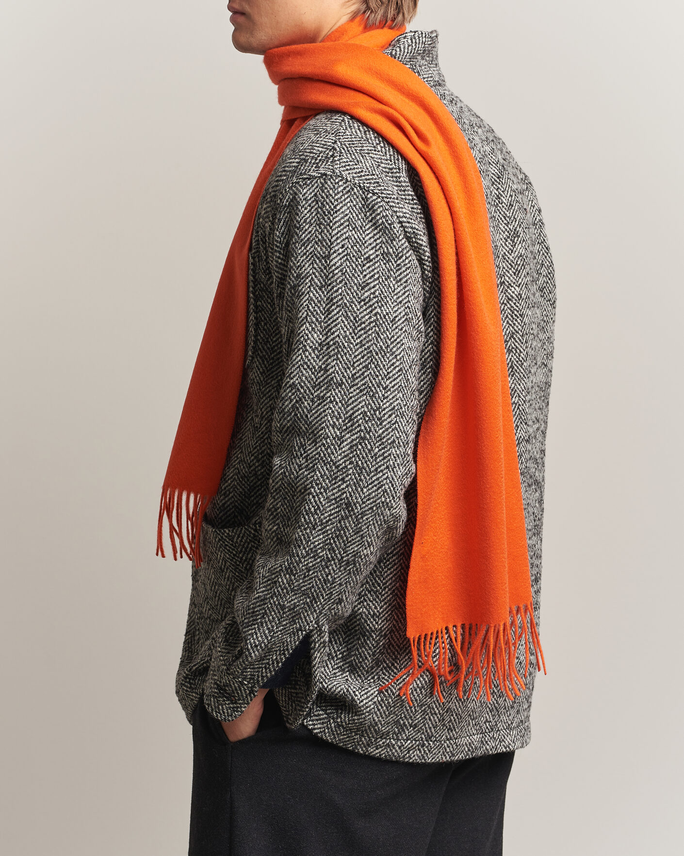 Hombres | Bufandas | BEAMS PLUS | Cashmere Scarf Orange
