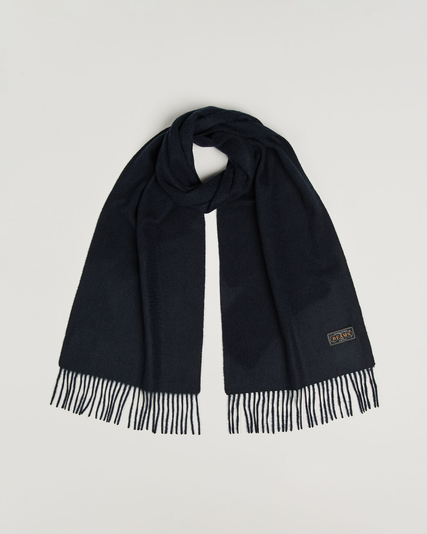 Hombres | Bufandas | BEAMS PLUS | Cashmere Scarf Navy