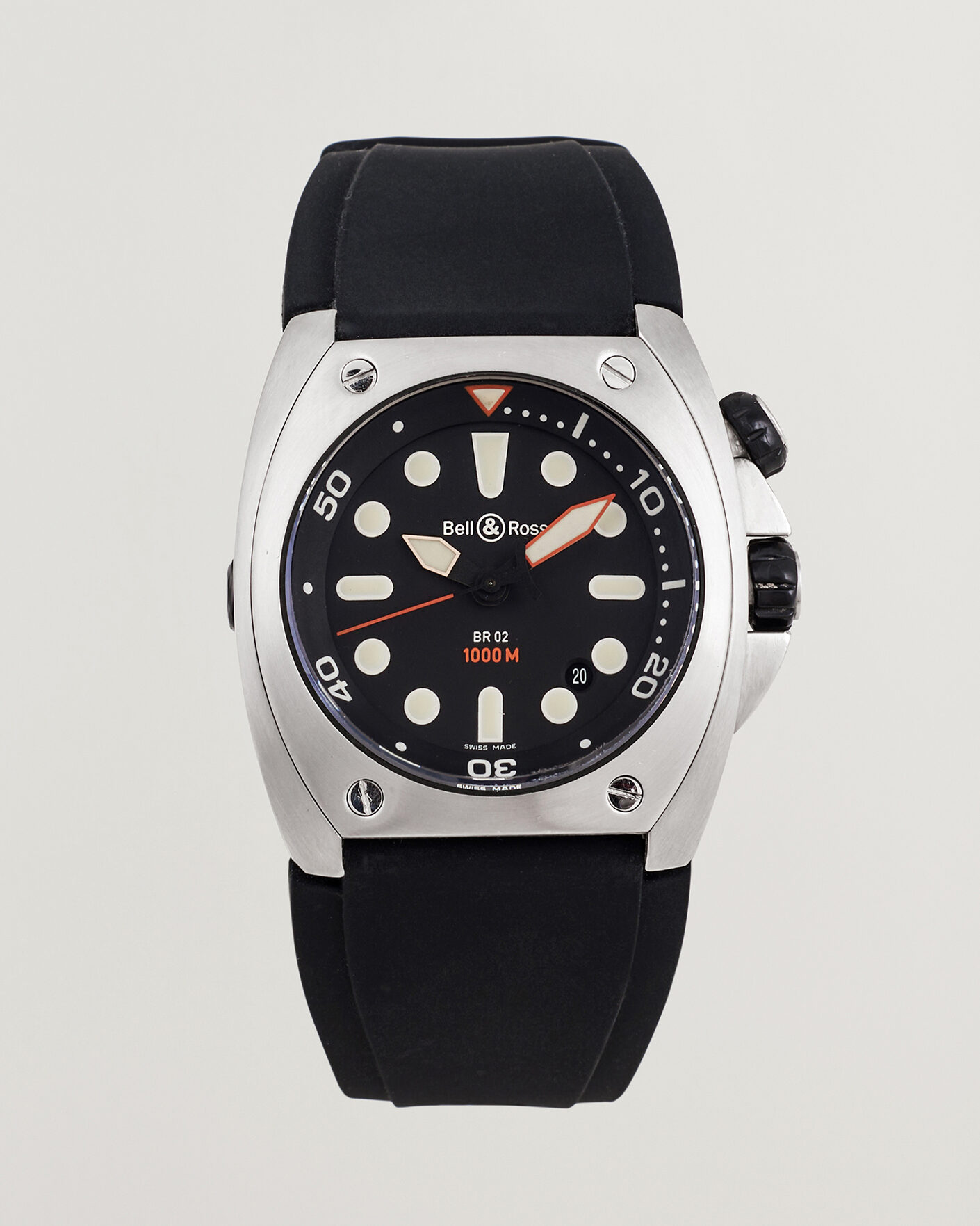 Hombres | Pre-Owned & Vintage Watches | Bell & Ross Pre-Owned | BR02-20 Steel 